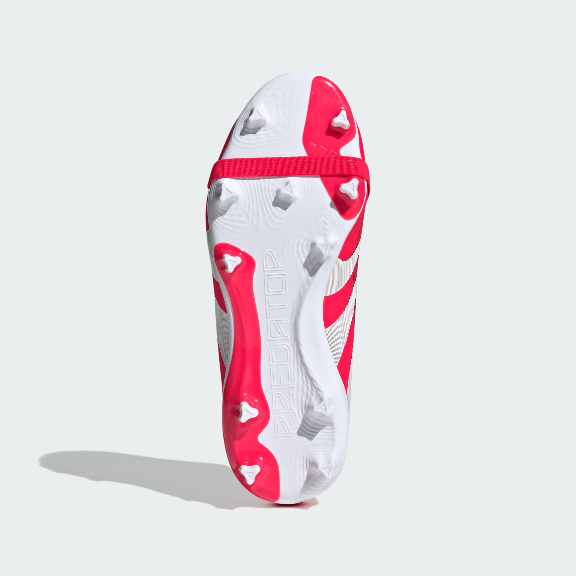 Adidas Predator P3 Kids' Soccer Cleats - Red/White Football Boots for Youth Players, Perfect for Training & Matches
