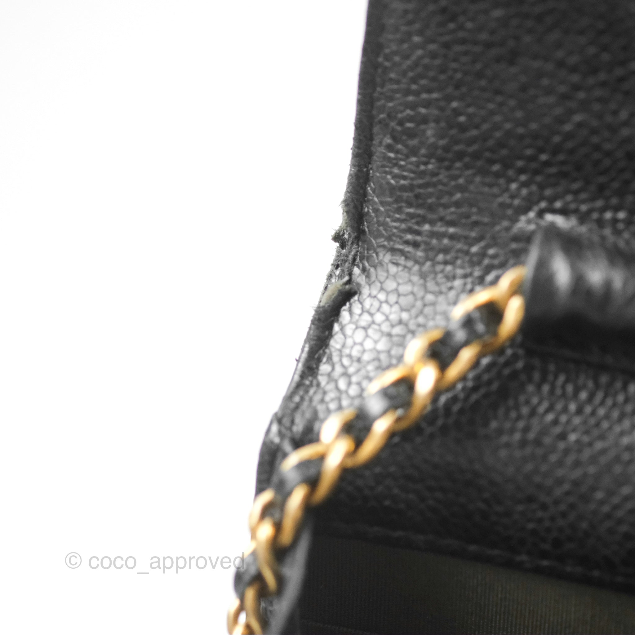 Chanel Boy Wallet on Chain WOC Black Caviar Gold Hardware - Luxury Crossbody Bag for Women, Perfect for Evening Events & Daily Use