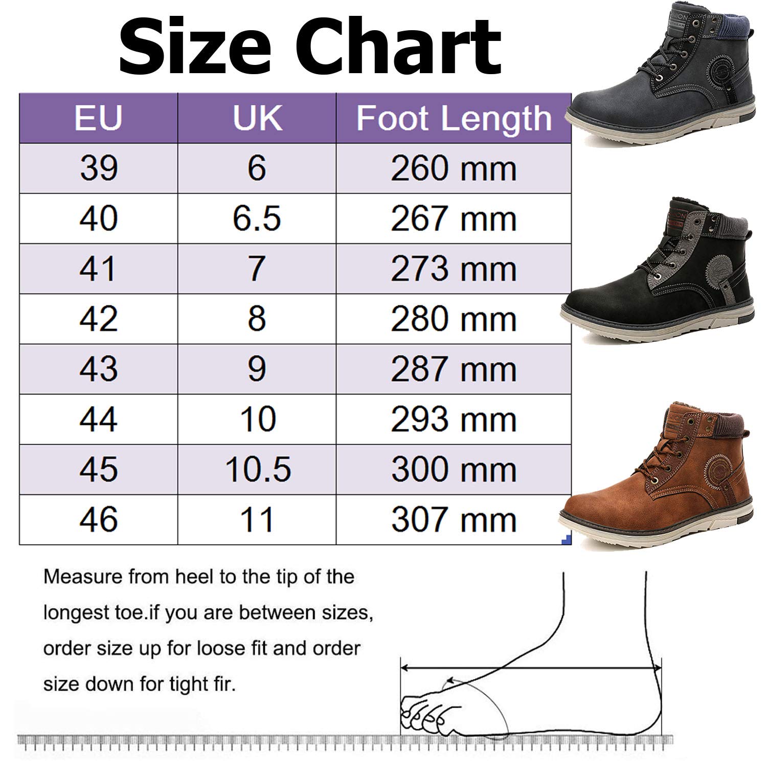Gaatpot Unisex Adult Snow Boots - Waterproof Winter Hiking Shoes for Men & Women (EU Sizes 36-46) - Perfect for Snowy Trails, Outdoor Adventures & Cold Weather Activities