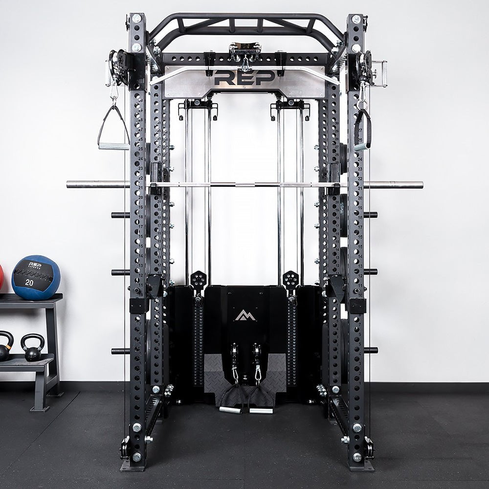 REP Fitness Ares 2.0 4000 Series 6-Post Power Rack - 93