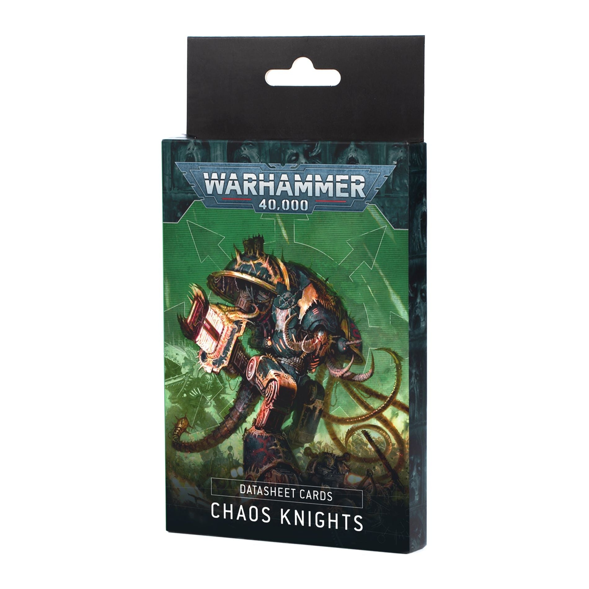 Chaos Knights Datasheet Cards - Warhammer 40K Game Accessories for Tabletop Battles | Perfect for Strategy Planning & Army Building