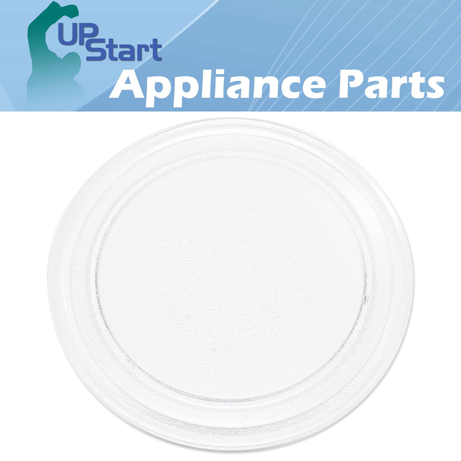 Replacement RCA RMW742 Microwave Glass Plate - Compatible with RCA 3390W1A036 Microwave Oven - 9 5/8 Inch (245mm) Turntable Tray - Durable & Heat-Resistant for Easy Cooking & Reheating