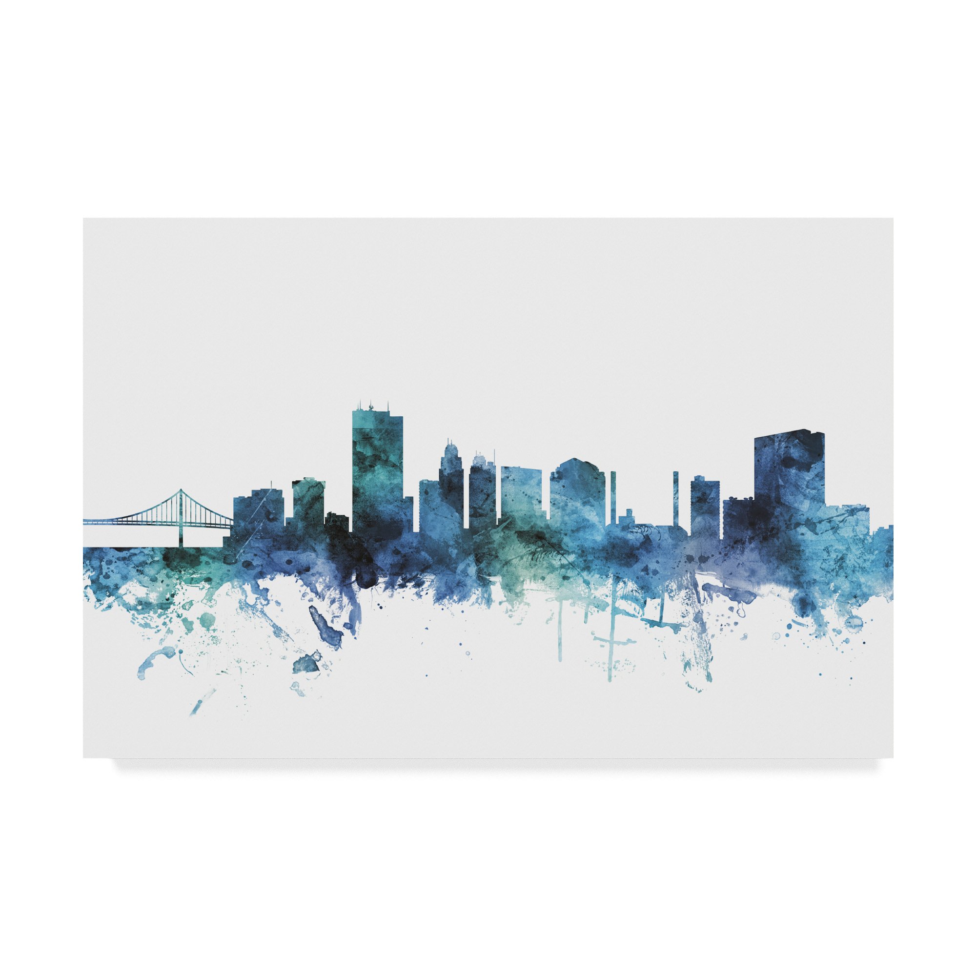 Trademark Fine Art Michael Tompsett Canvas Print - Vibrant Multicolor Wall Art for Living Room, Bedroom & Office Decor