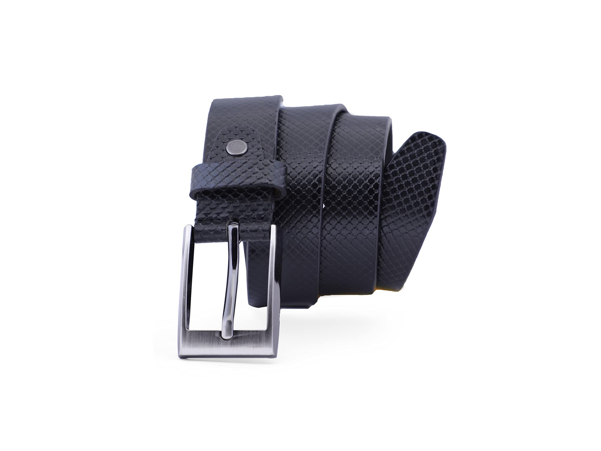 ART-REEL Boys' Big Kids Leather Belt - 1.25