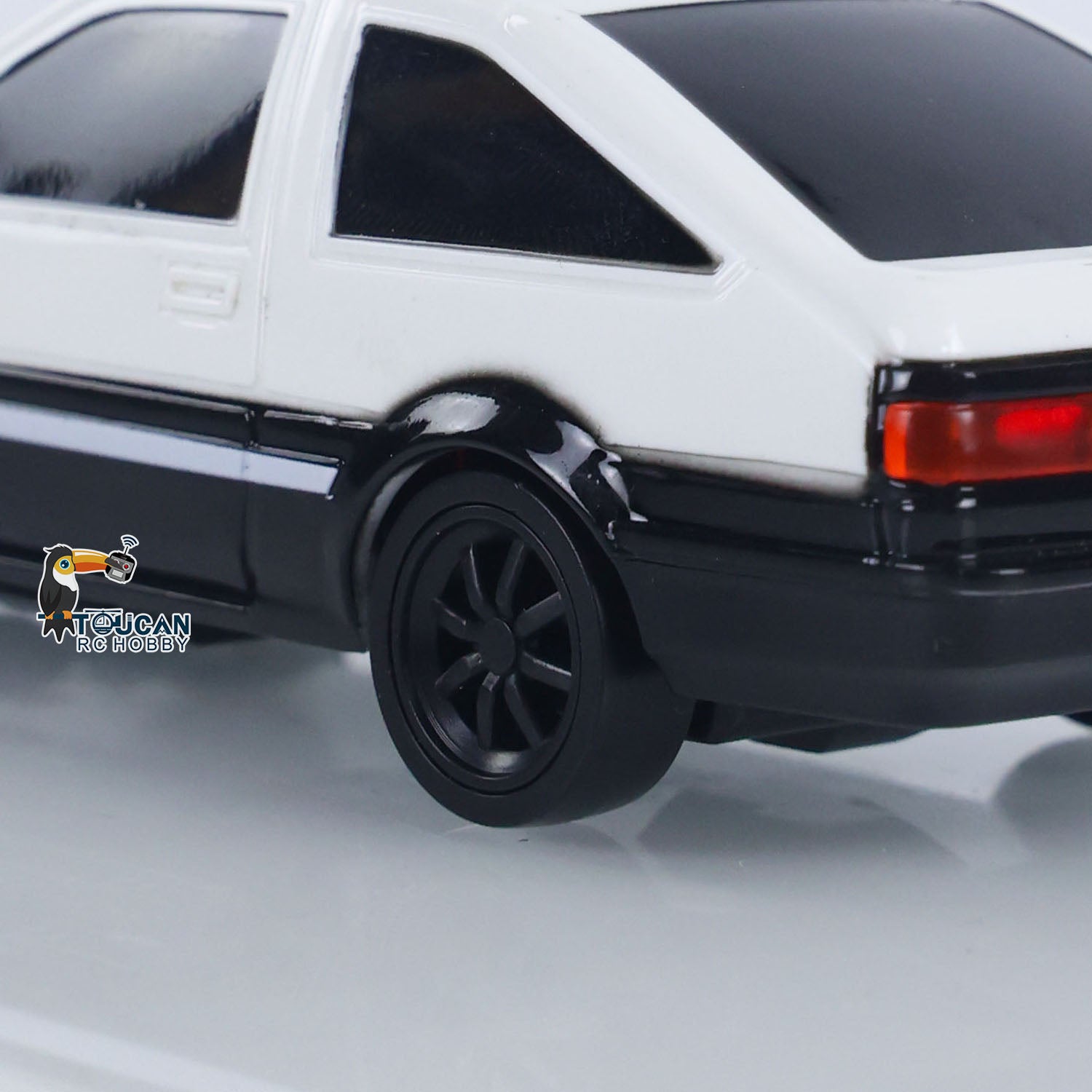 1/43 Scale 2.4Ghz High Speed RC Racing Car - AE86 Drift Vehicle 4WD Ready-to-Run Mini Model Toy with Battery - Perfect for Indoor Racing, Drift Competitions & Collectors (US Stock)