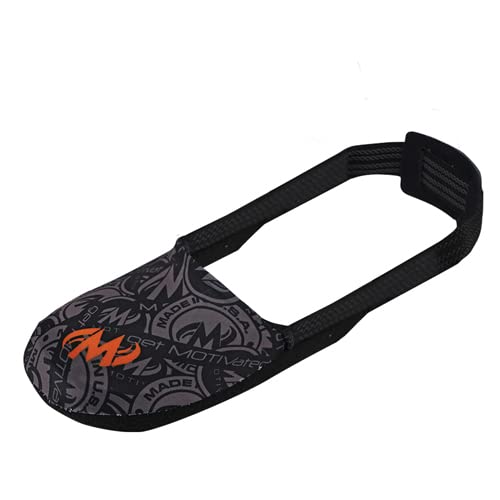 Motiv Zeal Shoe Sliders for Dance & Training - Black Non-Slip Footwear for Hip Hop, Breakdancing & Gym Workouts