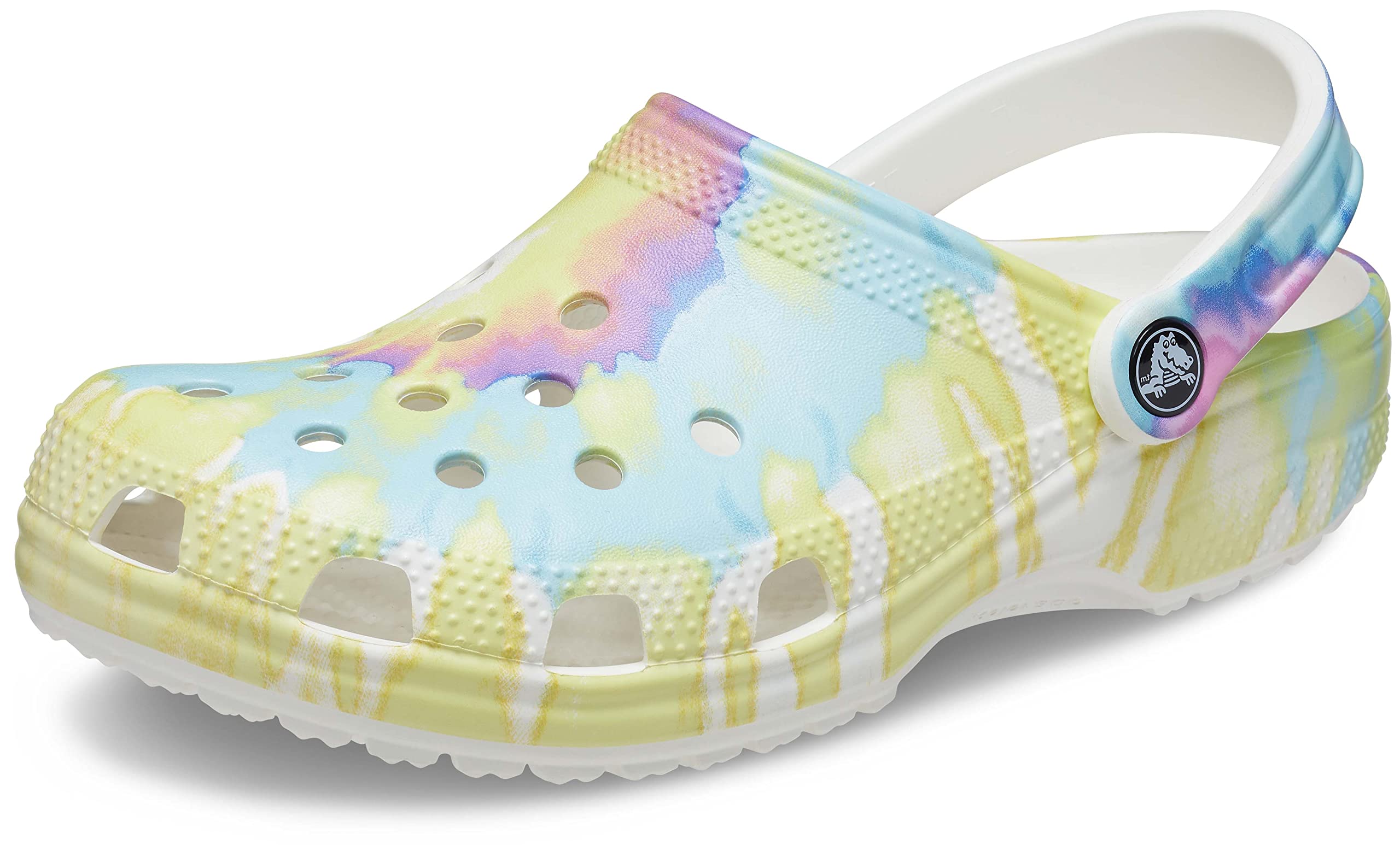Crocs Classic Solar Rainbow Clogs | Comfortable & Lightweight Slip-On Shoes for Men, Women & Kids | Perfect for Beach, Pool, Garden & Casual Wear