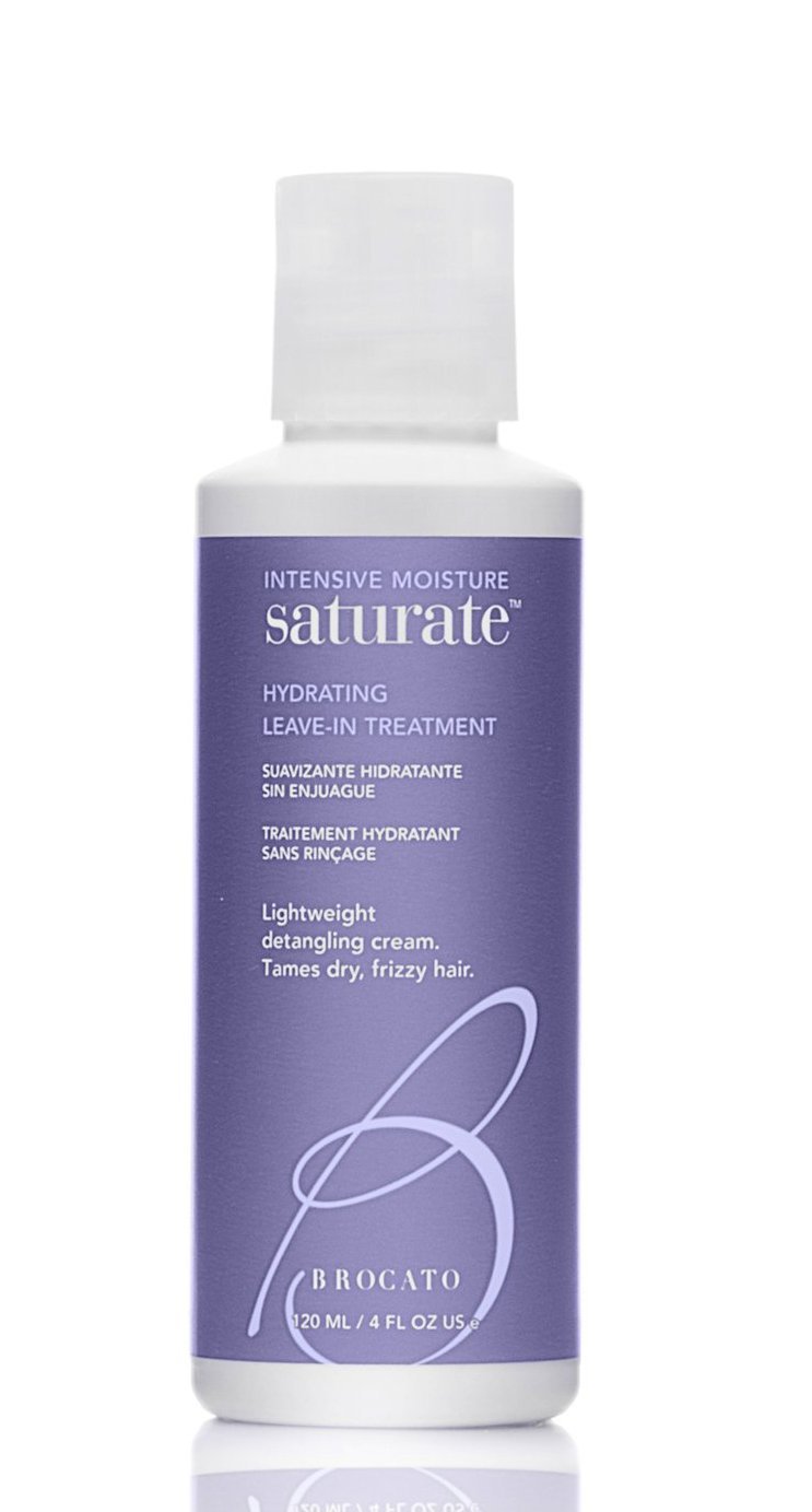 Brocato Saturate Hydrating Leave-In Treatment for Damaged Hair - 4 oz Hair Mask for Dry, Frizzy Hair - Perfect for Salon-Quality Hydration at Home