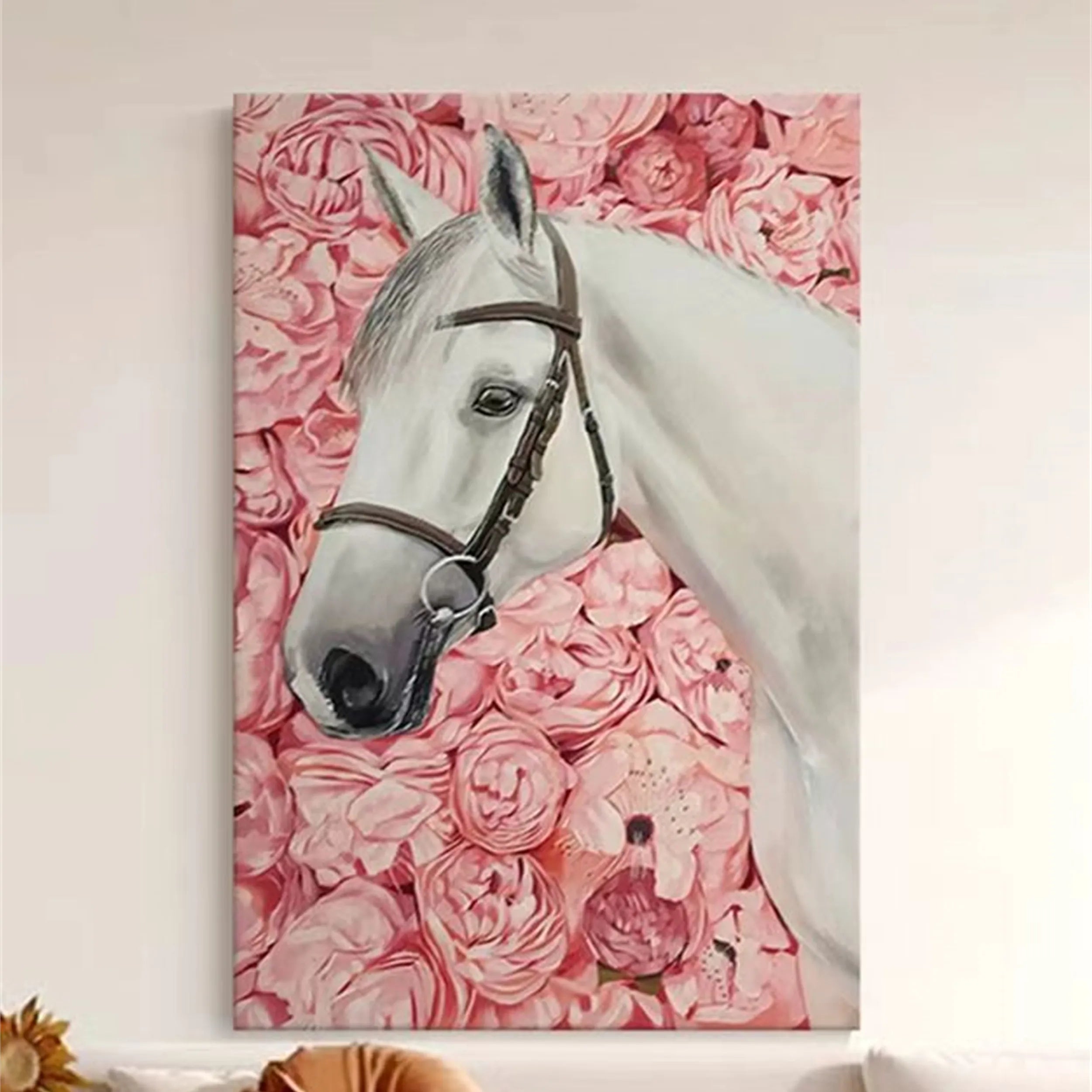 Animal Art Painting #AP027 - Handmade Canvas Wall Decor for Living Room, Bedroom & Office - Wildlife & Nature Inspired Artwork
