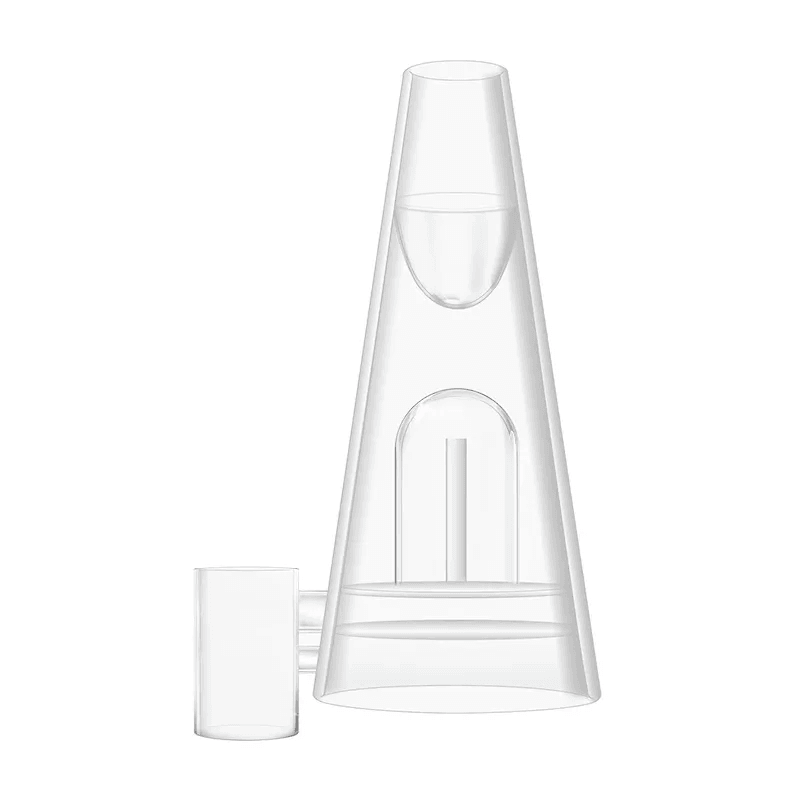 Leaf Buddi Wuukah Vaporizer Erig Glass Bubbler Attachment Replacement - Premium Dab Rig Accessory for Concentrates | Perfect for Home & Travel Use