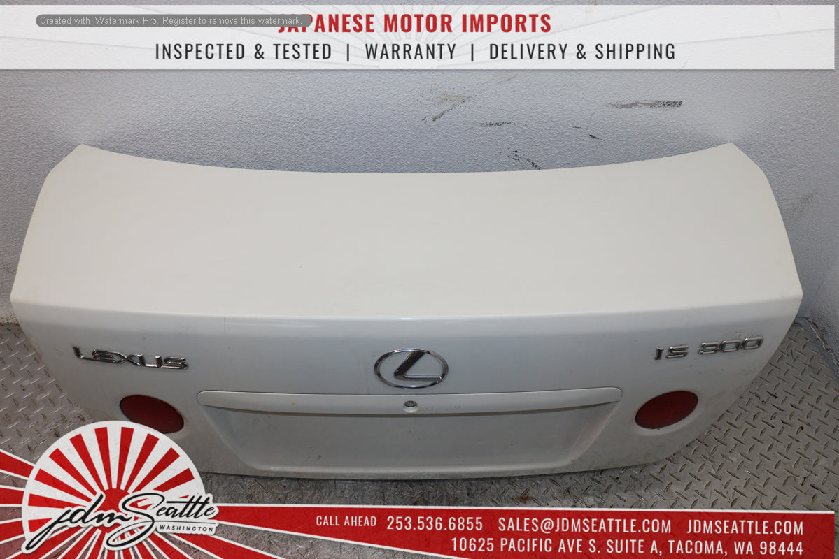 Lexus IS300 Toyota Altezza Trunk Lip Spoiler, Rear Bumper & Taillights (Left/Right) - Perfect for Car Upgrades & Styling