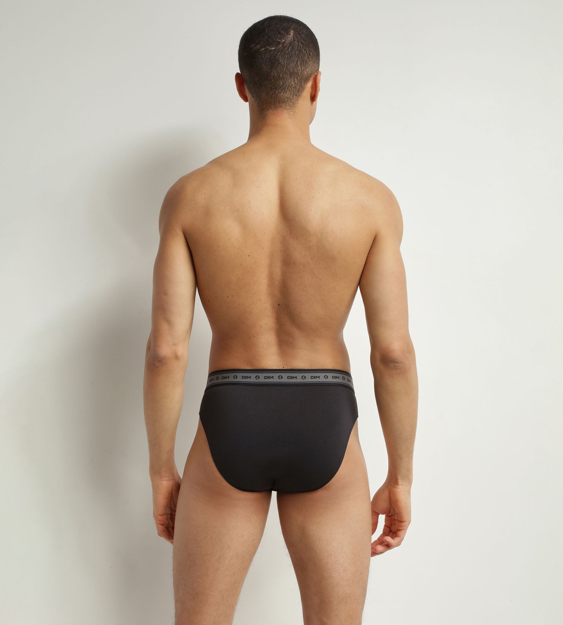 3 Pack Organic Cotton Men's Underwear - Black & Gray - Soft, Breathable & Comfortable - Perfect for Daily Wear, Workout & Travel