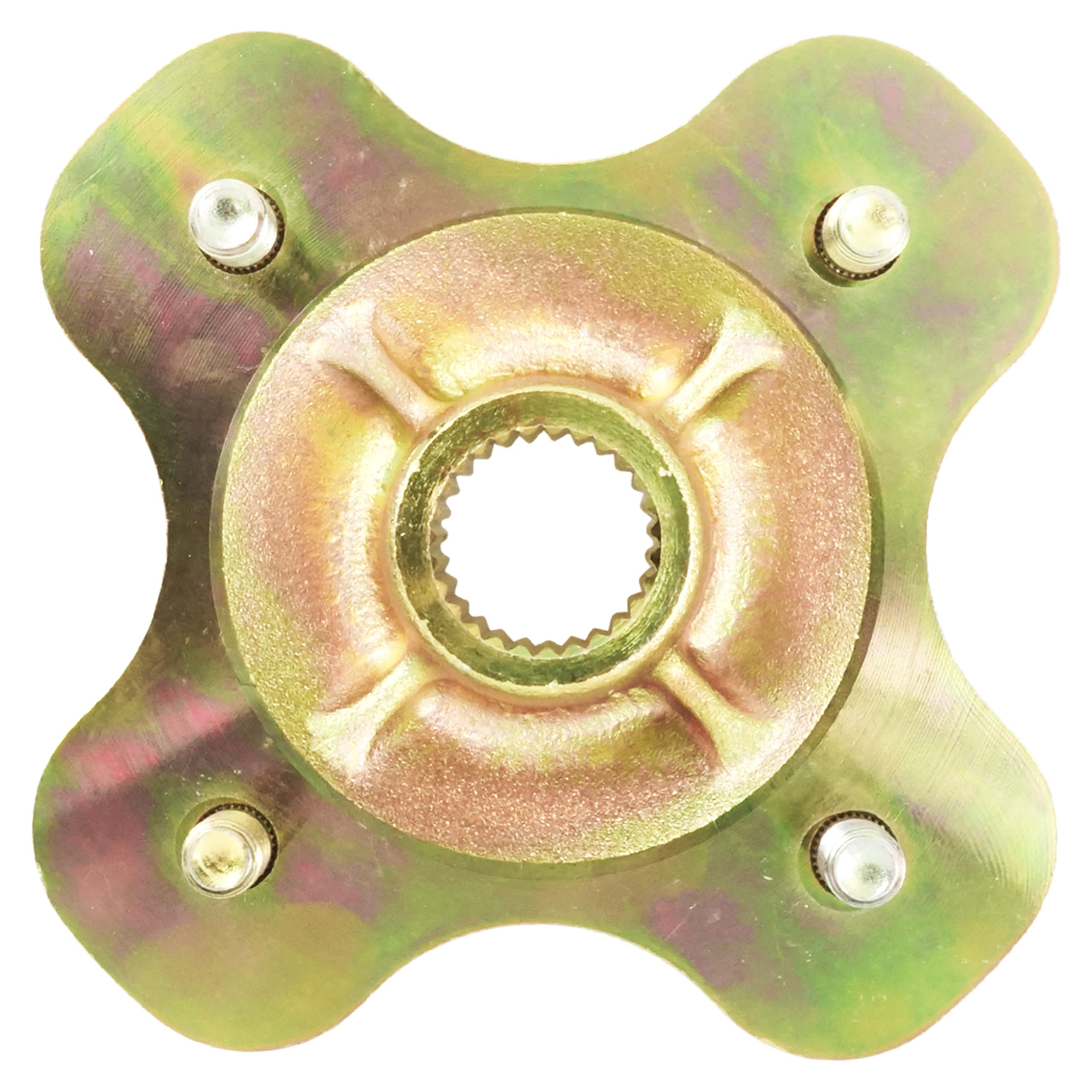 Caltric Rear Wheel Axle Hub Compatible with Yamaha Bear Tracker 250 YFM250X 2X4 1999-2004 - Replacement Part for ATV Off-Road & Trail Riding Accessories