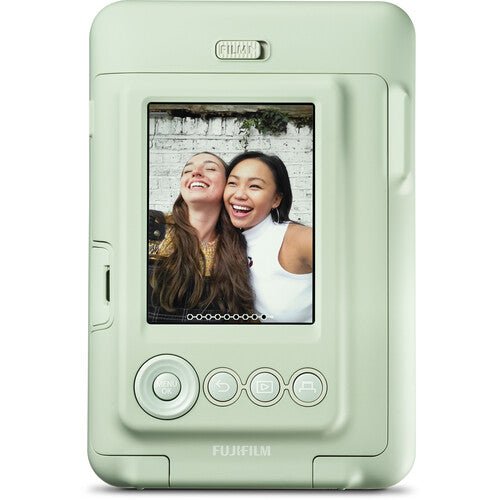 FUJIFILM INSTAX MINI Liplay Hybrid Instant Camera - Digital & Print Polaroid Style Camera with Bluetooth, Matcha Green - Perfect for Travel, Parties, and DIY Photo Albums