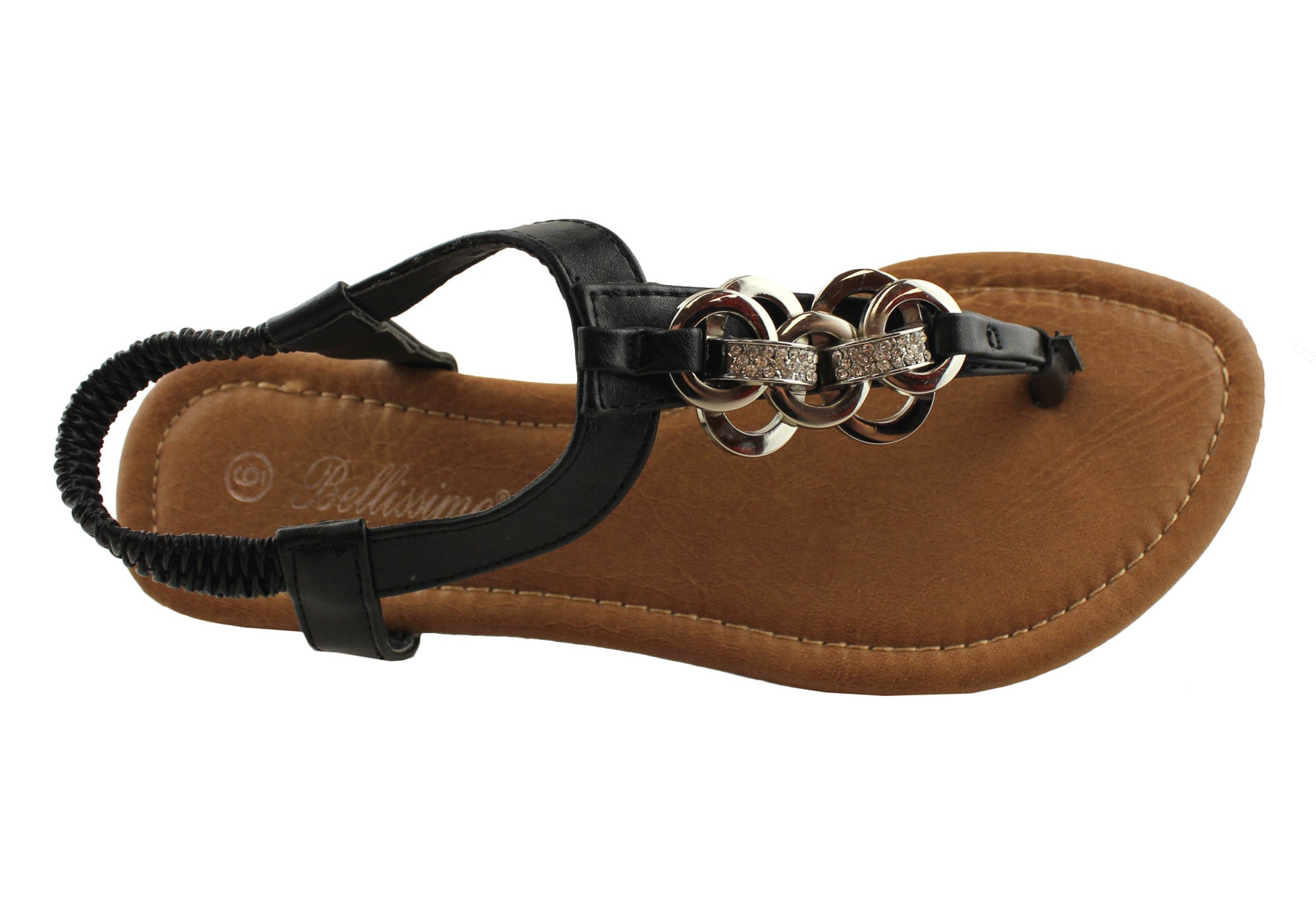 Bellissimo Link Women's Fashion Sandals - Comfortable Summer Beach Sandals for Women, Stylish Casual Walking Shoes - Perfect for Vacation, Travel and Outdoor Activities