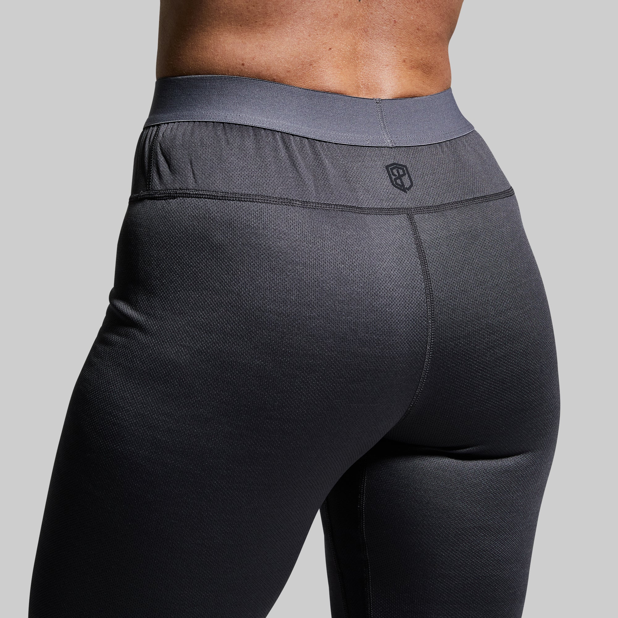 Women's Ridgeline Heavy Base Layer Bottom - Thermal Fleece-Lined Leggings for Cold Weather (Wolf Grey) - Perfect for Hiking, Skiing & Winter Outdoor Activities