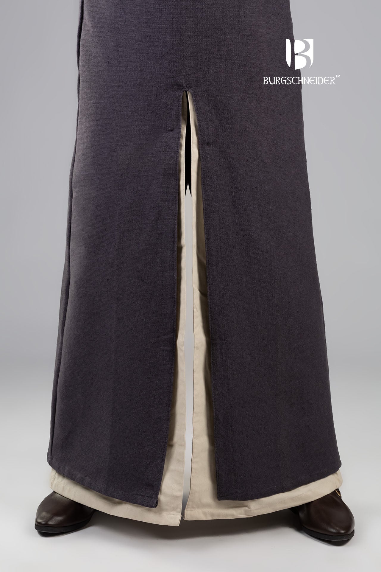 Stylish Hooded Long Tunic Dress for Women - Renaud Grey Color - Perfect for Casual Wear, Layering & Fall Fashion