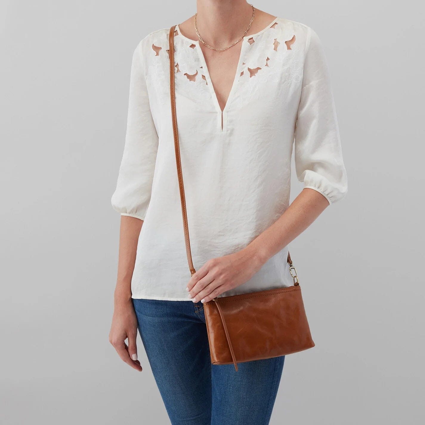 HOBO DARCY CROSSBODY BAG - Stylish Leather Shoulder Purse for Women, Compact Handbag with Adjustable Strap, Perfect for Work, Travel & Everyday Use