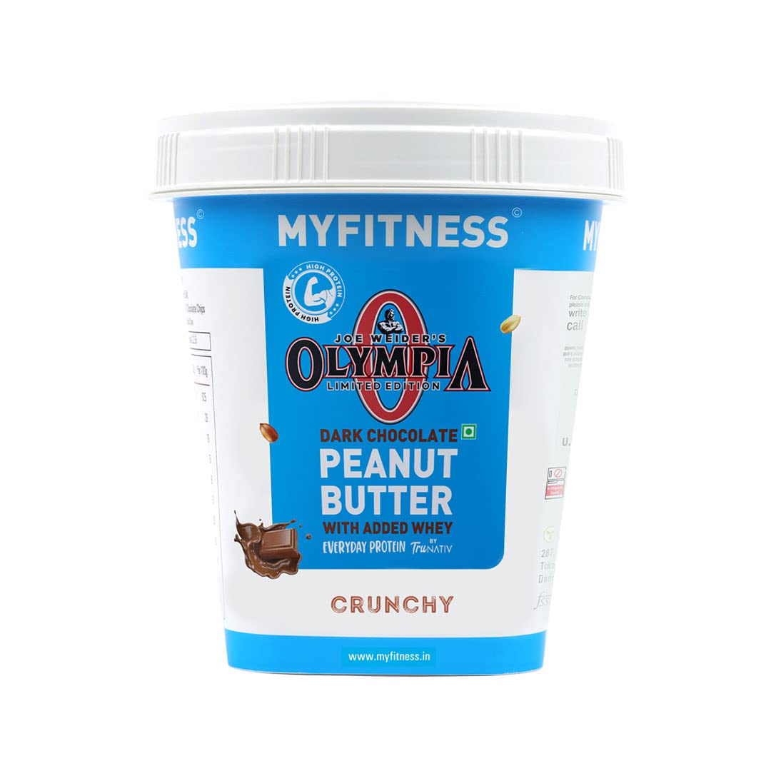 MYFITNESS All Natural Peanut Butter Chocolate Protein Spread - Non-GMO, Gluten-Free, No Preservatives - High Protein American Recipe (510g) | Perfect for Smoothies, Baking & Post-Workout Recovery
