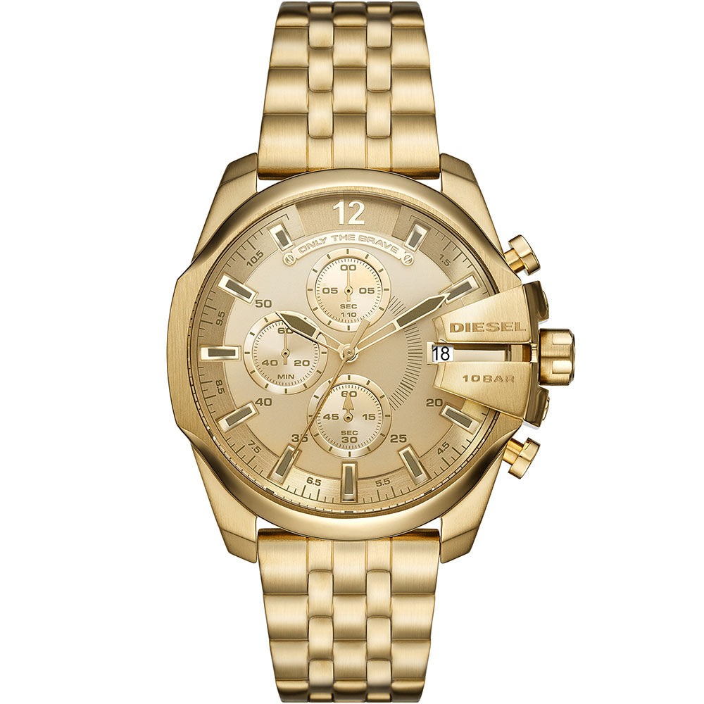 Diesel DZ4565 Men's Chronograph Watch with Gold-Tone Stainless Steel Case - Perfect for Casual, Business & Special Occasions