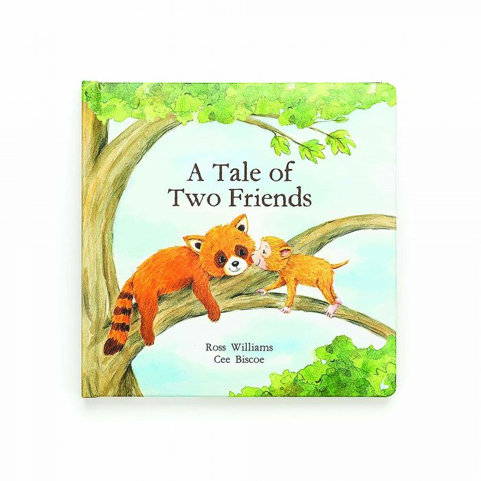 Jellycat Board Book - A Tale of Two Friends | Soft Baby Book for Early Learning & Storytime | Perfect for Toddlers, Nursery, and Gift Giving