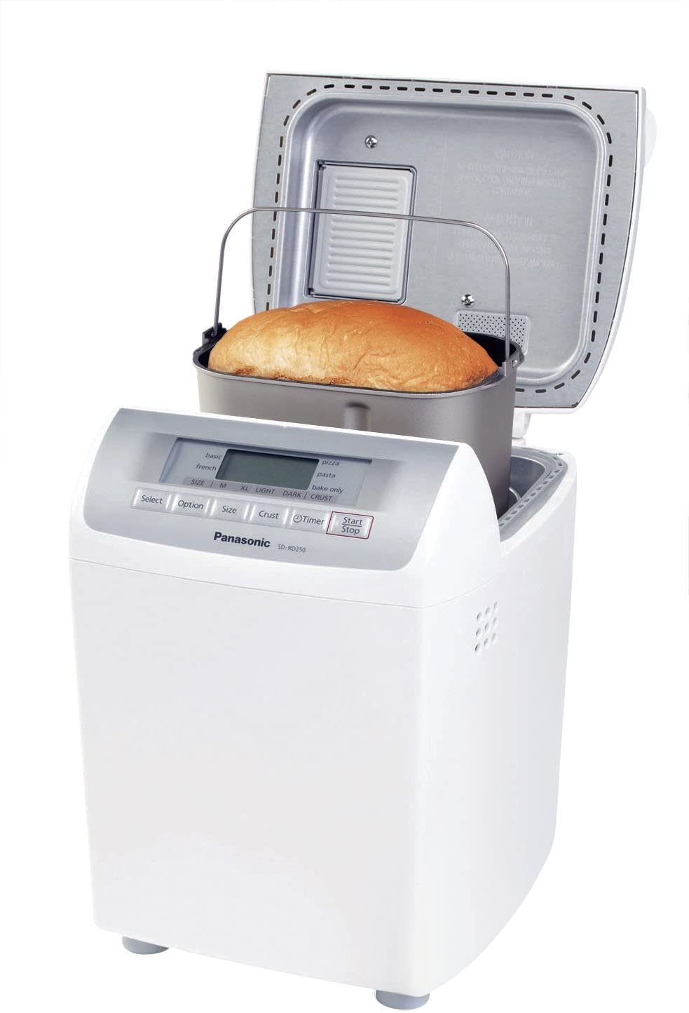 Refurbished PANASONIC Automatic Bread Maker SDRD250 - Home Essentials Warranty | Perfect for Fresh Homemade Bread, Breakfast & Family Baking
