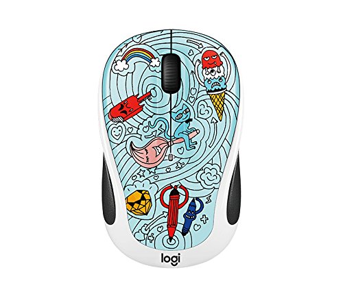 Logitech M325C Wireless Mouse - 2.4GHz Connectivity, Ergonomic Design, Silent Click - Perfect for Office, Home & Travel (Blue)