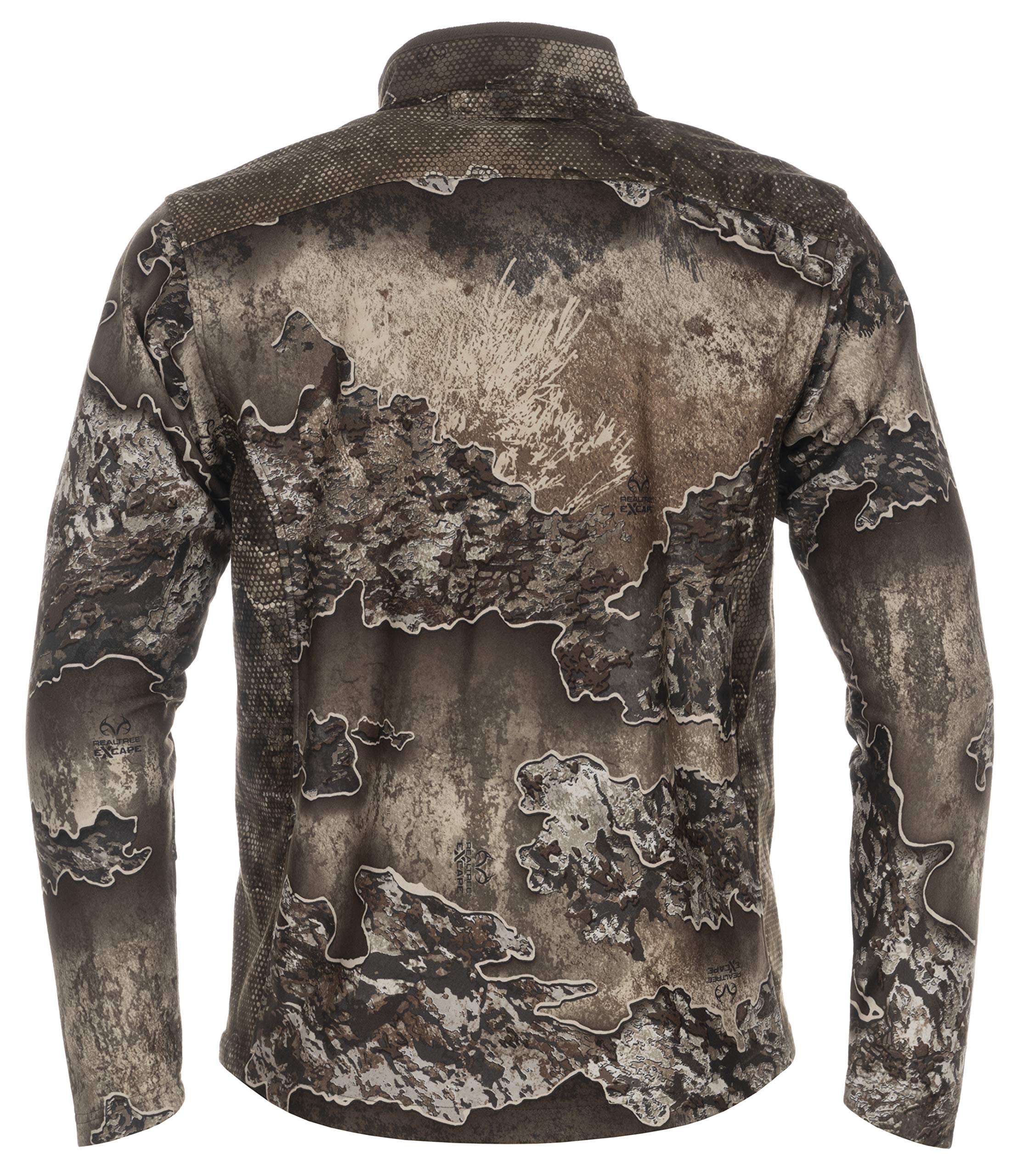ScentLok Forefront Midweight Water Repellent Camouflage Hunting Jacket for Men - Lightweight & Durable for Deer, Turkey & Outdoor Adventures