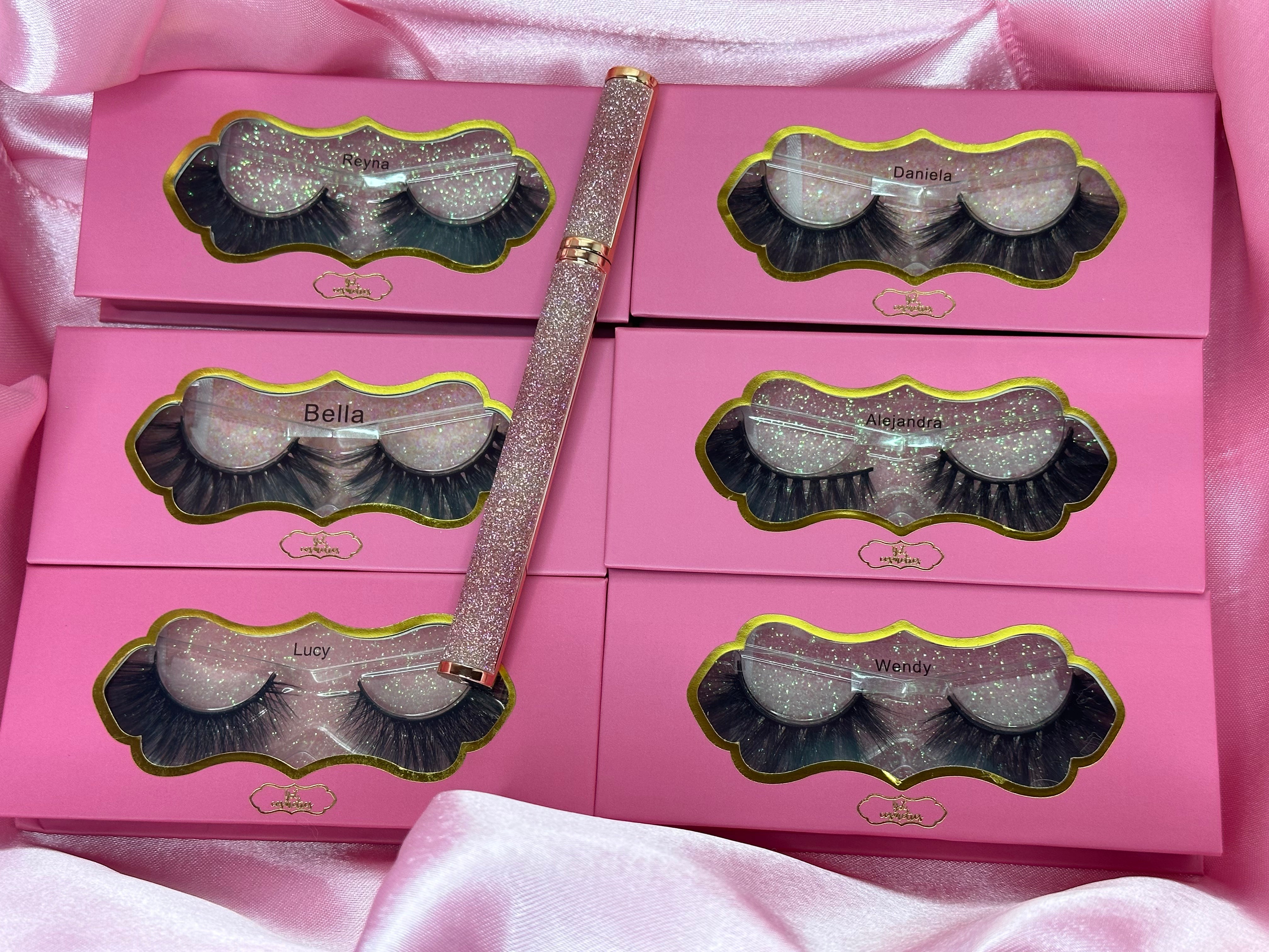 Premium Eyelash Extensions Bundles - Natural & Voluminous Lashes for Stunning Eye Looks | Perfect for Weddings, Parties & Everyday Glam