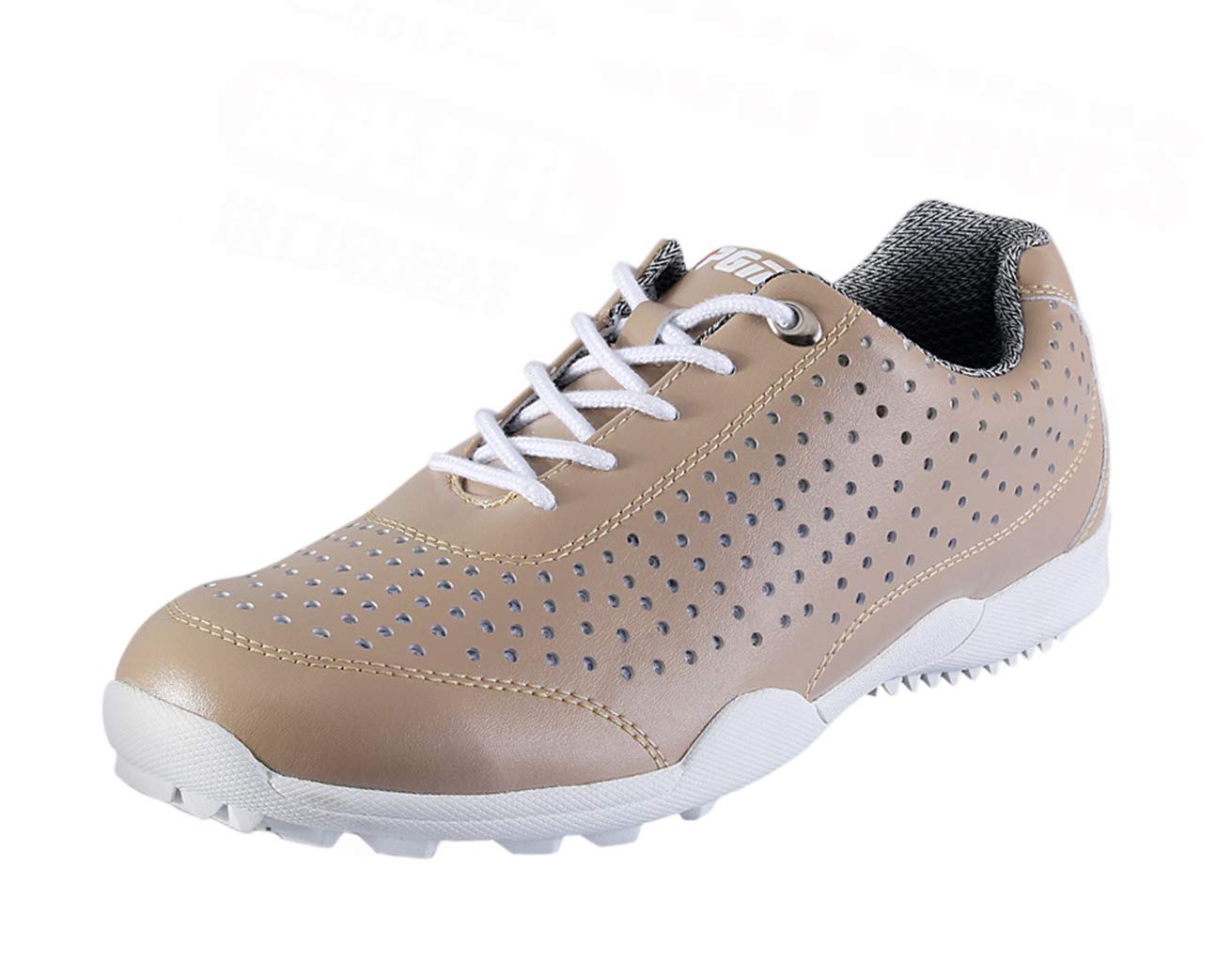 PGM Men's Spikeless Golf Shoes - Breathable Comfort for Walking & Training - Perfect for Golf Course, Driving Range & Casual Wear