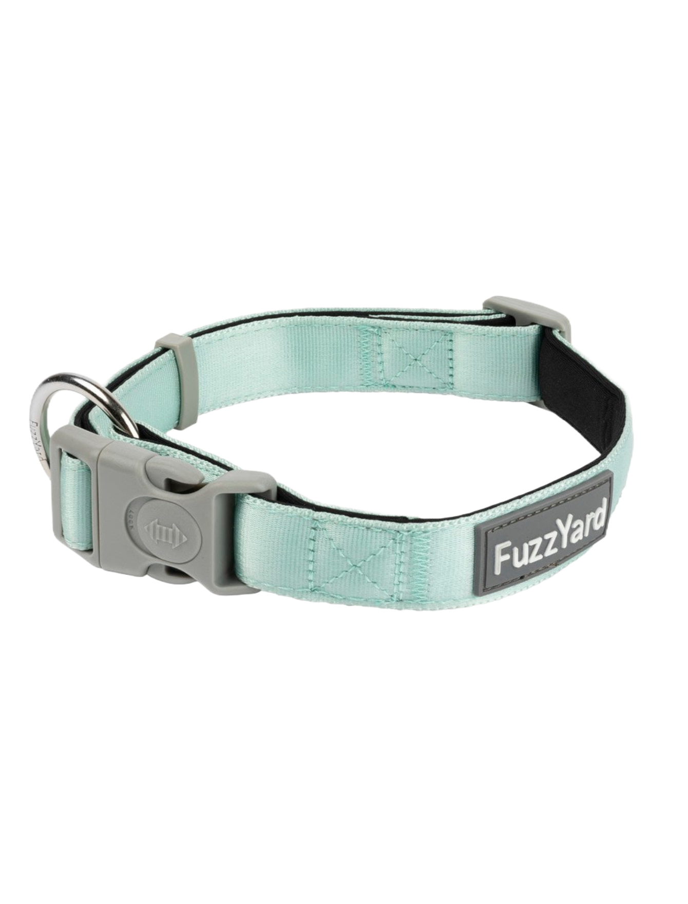 FuzzYard Soft & Durable Pet Collar for Dogs & Cats - Mint Green Color, 3 Adjustable Sizes (XS, S, M) - Perfect for Daily Walks, Training & Outdoor Adventures