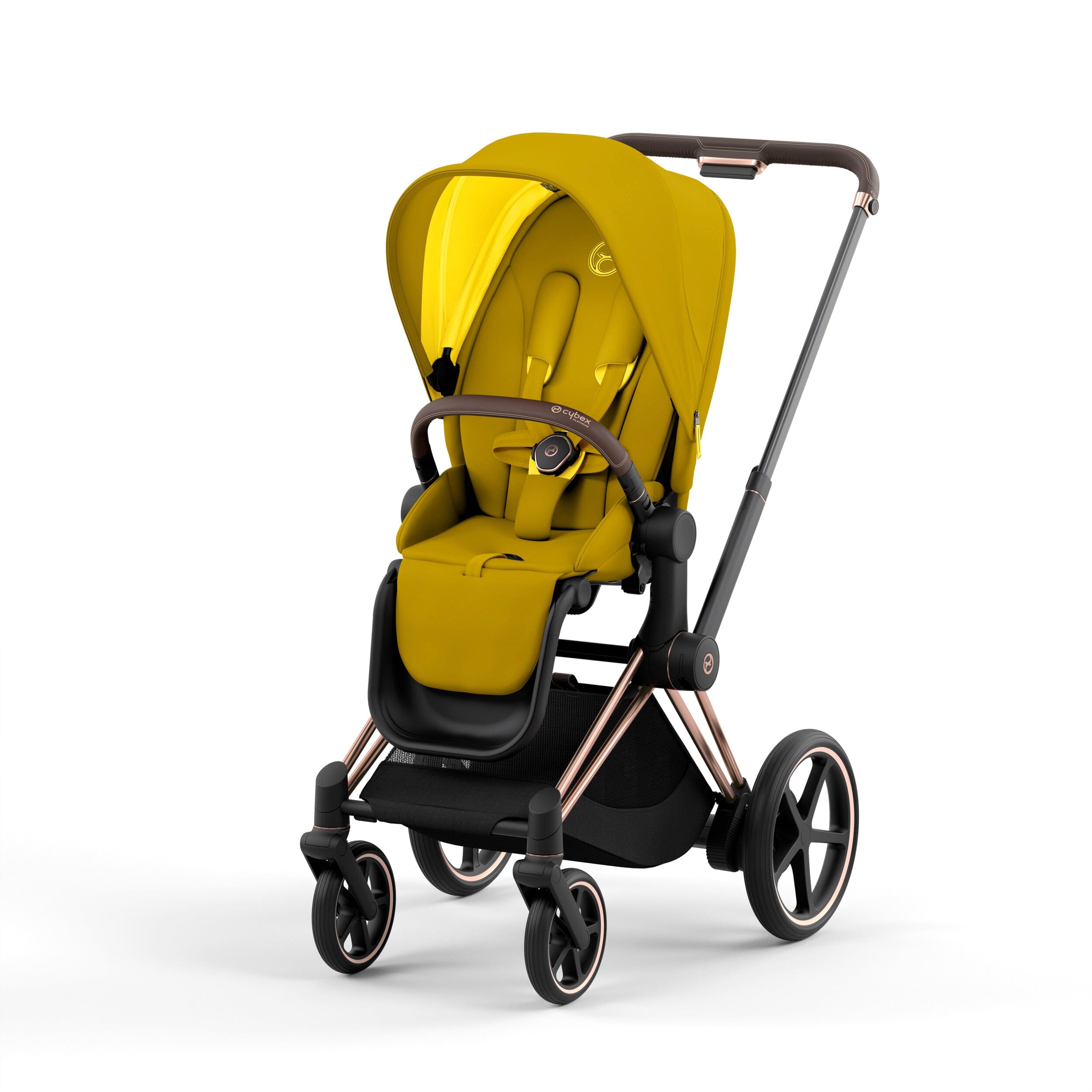 Cybex e-Priam2 Electric Stroller - Lightweight Foldable Baby Stroller with Reclining Seat & All-Terrain Wheels | Perfect for City Walks, Shopping & Travel