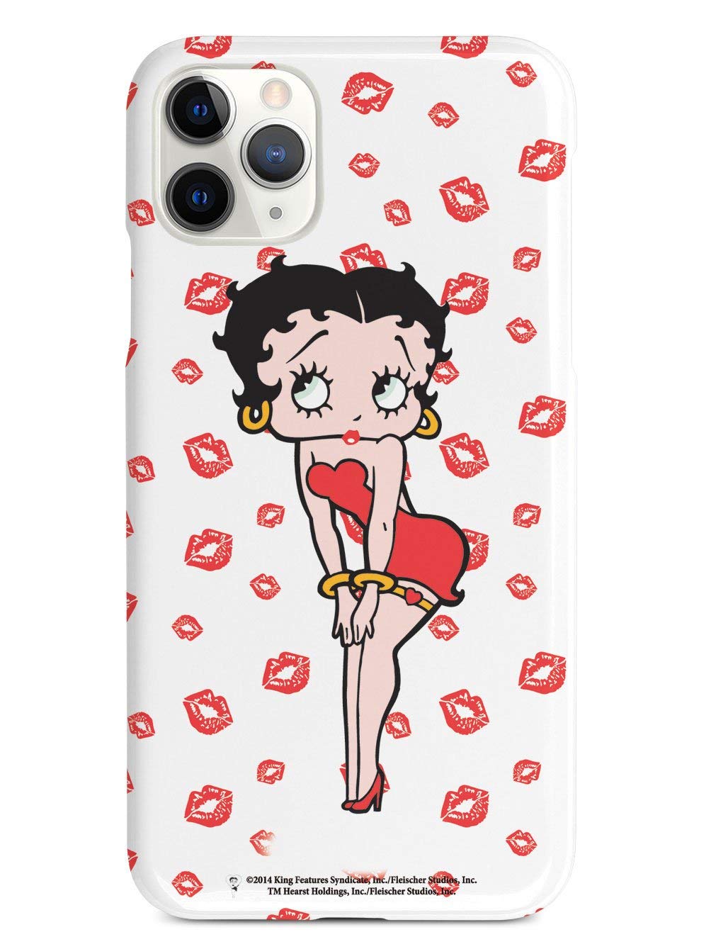 Inspired Cases - Shockproof iPhone 11 Pro Max Case with 3D Textured Design - Betty Boop Themed Protective Cover for Apple iPhone 11 Pro Max - Perfect for Everyday Use, Travel & Work Protection