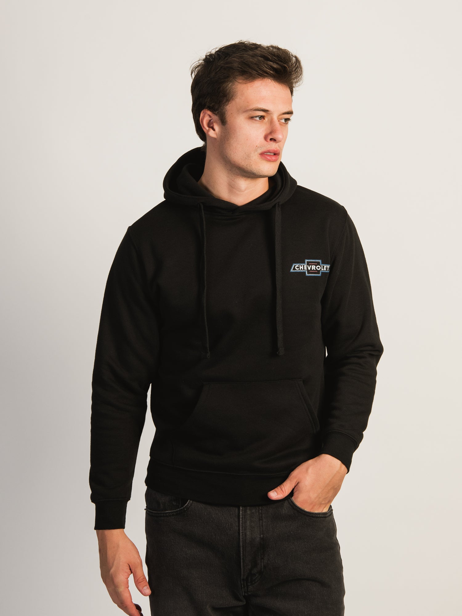 Chevy Eagle Pullover Hoodie for Men & Women - Soft Fleece Sweatshirt with Front Pocket - Perfect for Casual Wear, Gym, and Outdoor Activities