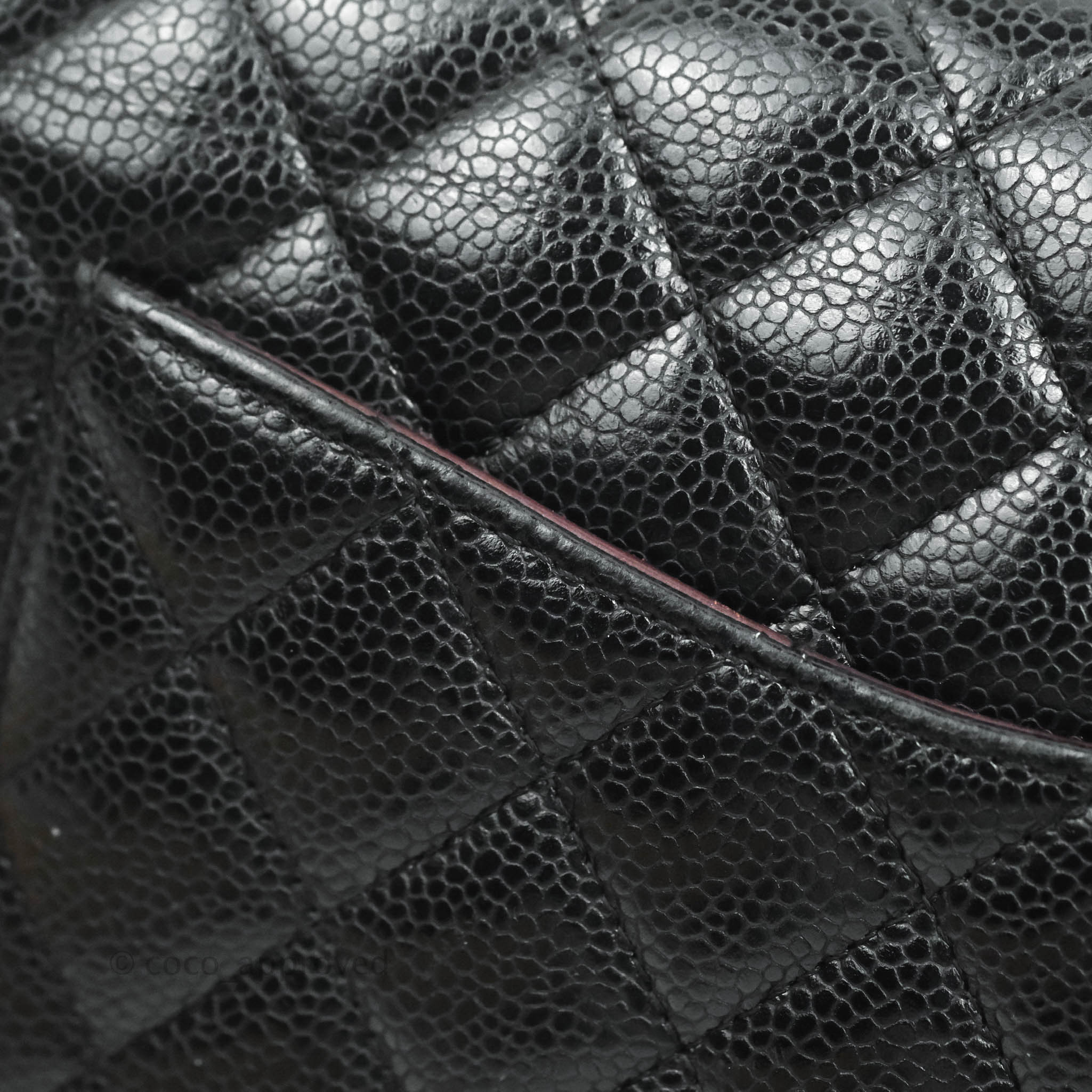 Chanel Classic M/L Medium Double Flap Bag in Black Caviar Leather with Gold Hardware - Luxury Handbag for Women, Perfect for Work, Evening Events & Special Occasions