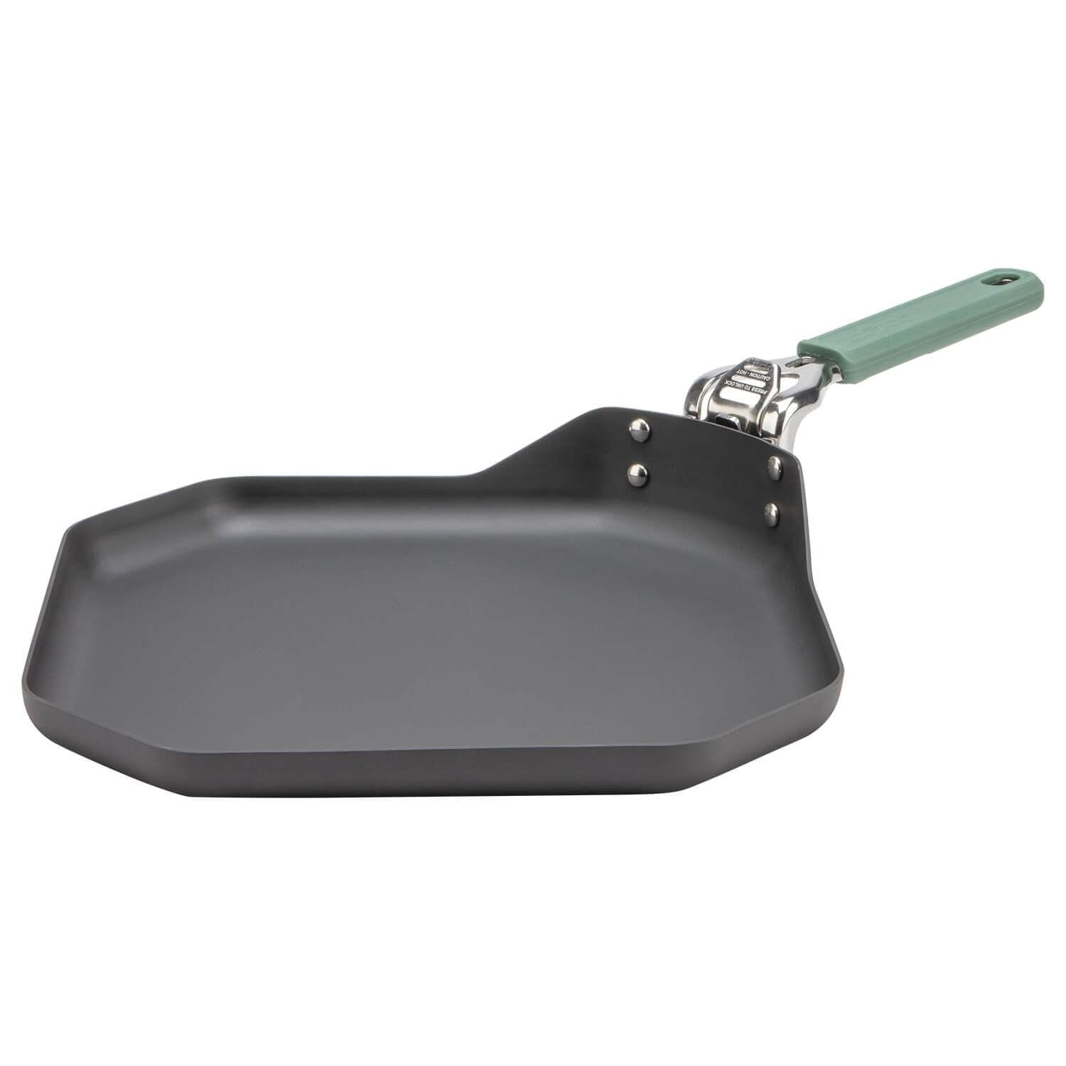 Gerber Gear ComplEAT Griddle - Portable Nonstick Camping Griddle with Detachable Handle - Premium Outdoor Cookware for Camping, Hiking & Backpacking - Perfect for Pancakes, Eggs & More