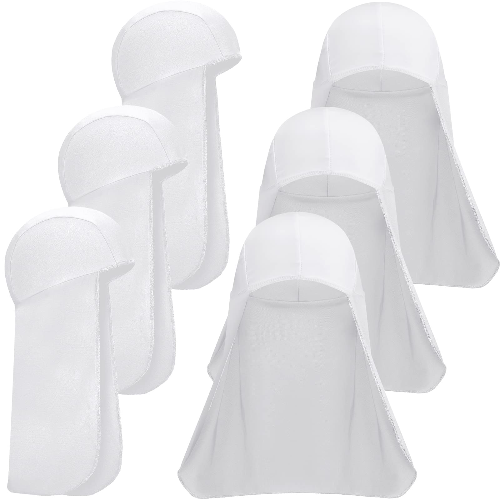 Sintege 6-Pack Cooling Hard Hat Sun Shade Skull Cap & Neck Protector - UV Protection, Quick Dry, Breathable for Men & Women - Perfect for Construction, Hiking, Fishing & Outdoor Work