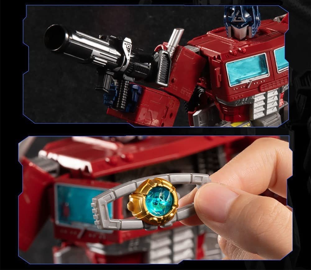 MP10 Optimus Prime Alloy Deformation Toy Car - Transformable Action Figure Model for Boys & Collectors, Handmade Durable Gift for Kids 8+ (Birthday, Christmas, Play & Display)