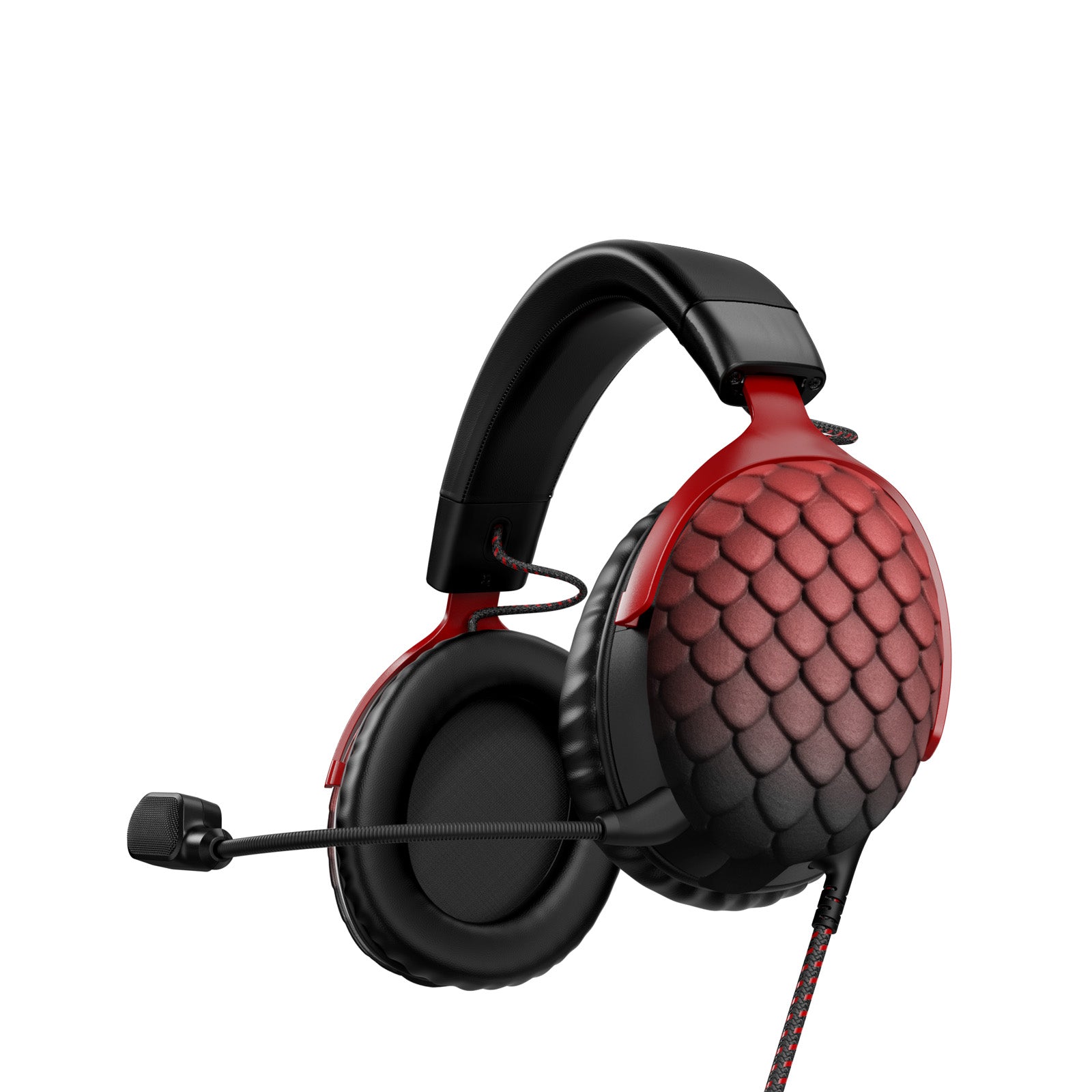 HX3D Headset Plates - Dragon Scales Design for VR Gaming & 3D Printing | Perfect for Cosplay, DIY Projects & Custom Headset Mods