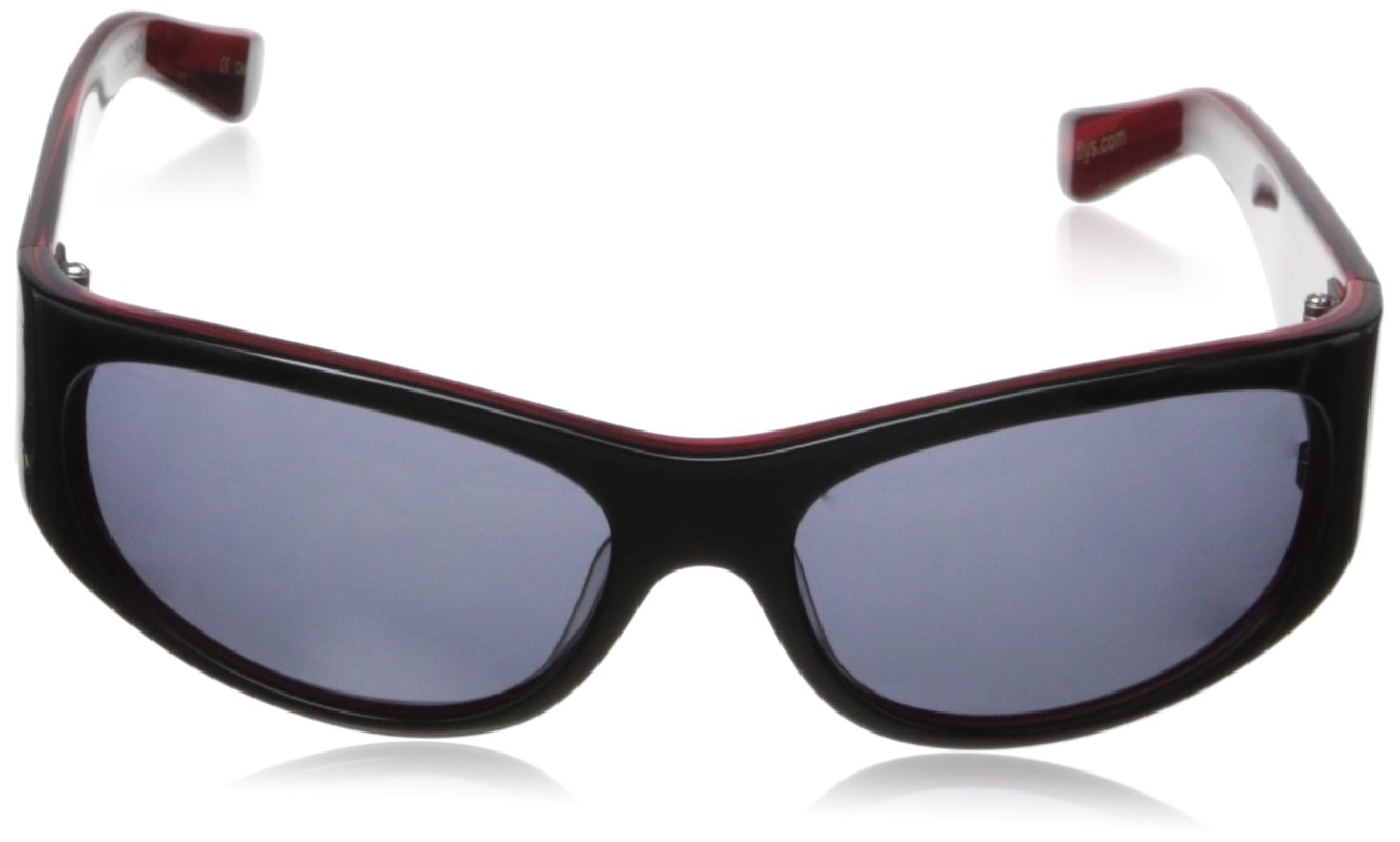 Black Flys Fly No. 5 Wrap Sunglasses for Men & Women - UV Protection Polarized Sports Sunglasses for Running, Cycling, Driving & Outdoor Activities