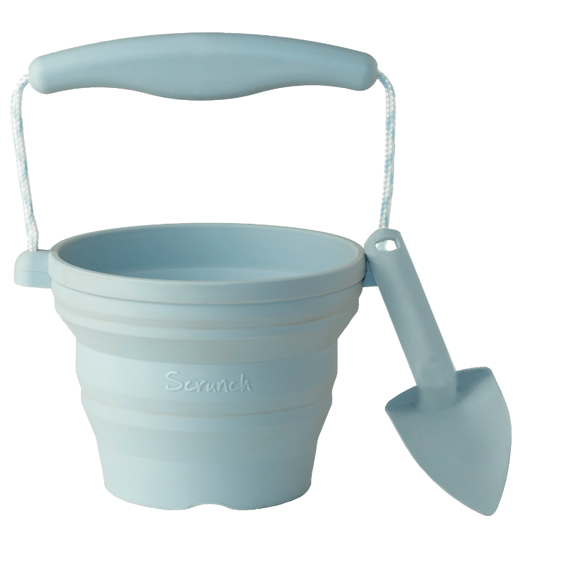 Organic Biodegradable Seed Starter Pots with Mini Shovel - Duck Egg Blue - Perfect for Indoor Gardening, Herb Planting & Eco-Friendly Seedlings