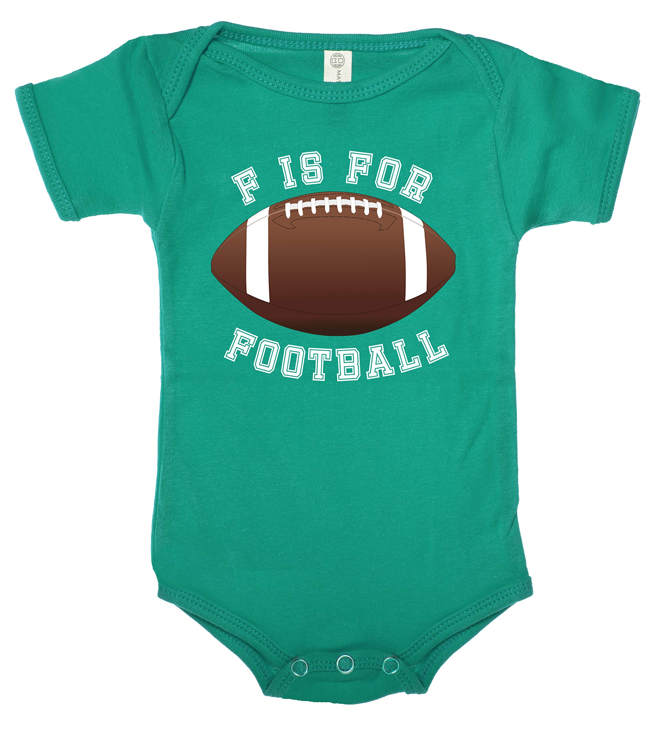Baby Football Romper - Mato & Hash Graphic Bodysuit for Game Day