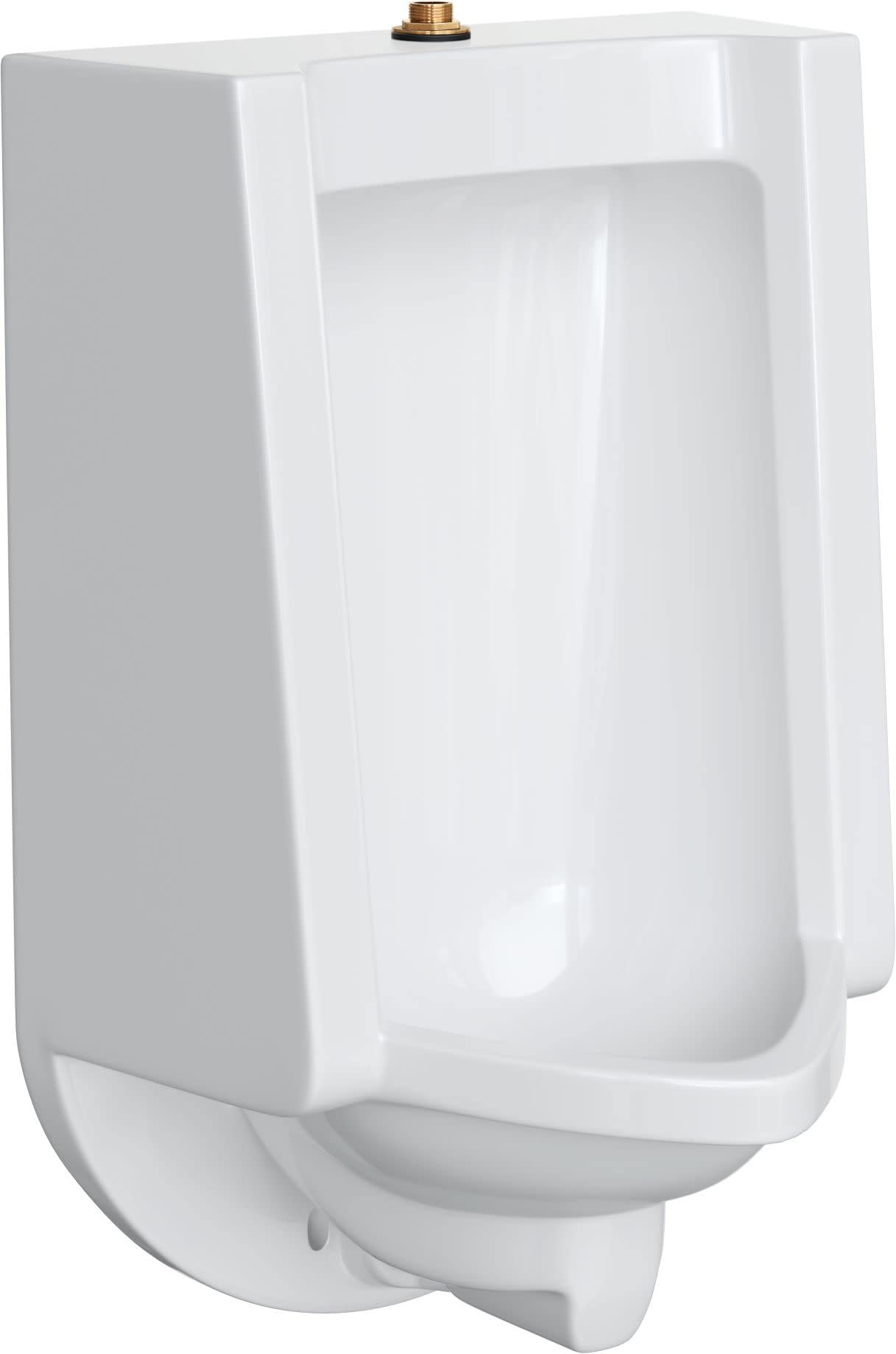 PROFLO PF1835A White Top Spud Urinal - Low-Flush Flushometer - Ideal for Commercial Restrooms & Public Washrooms