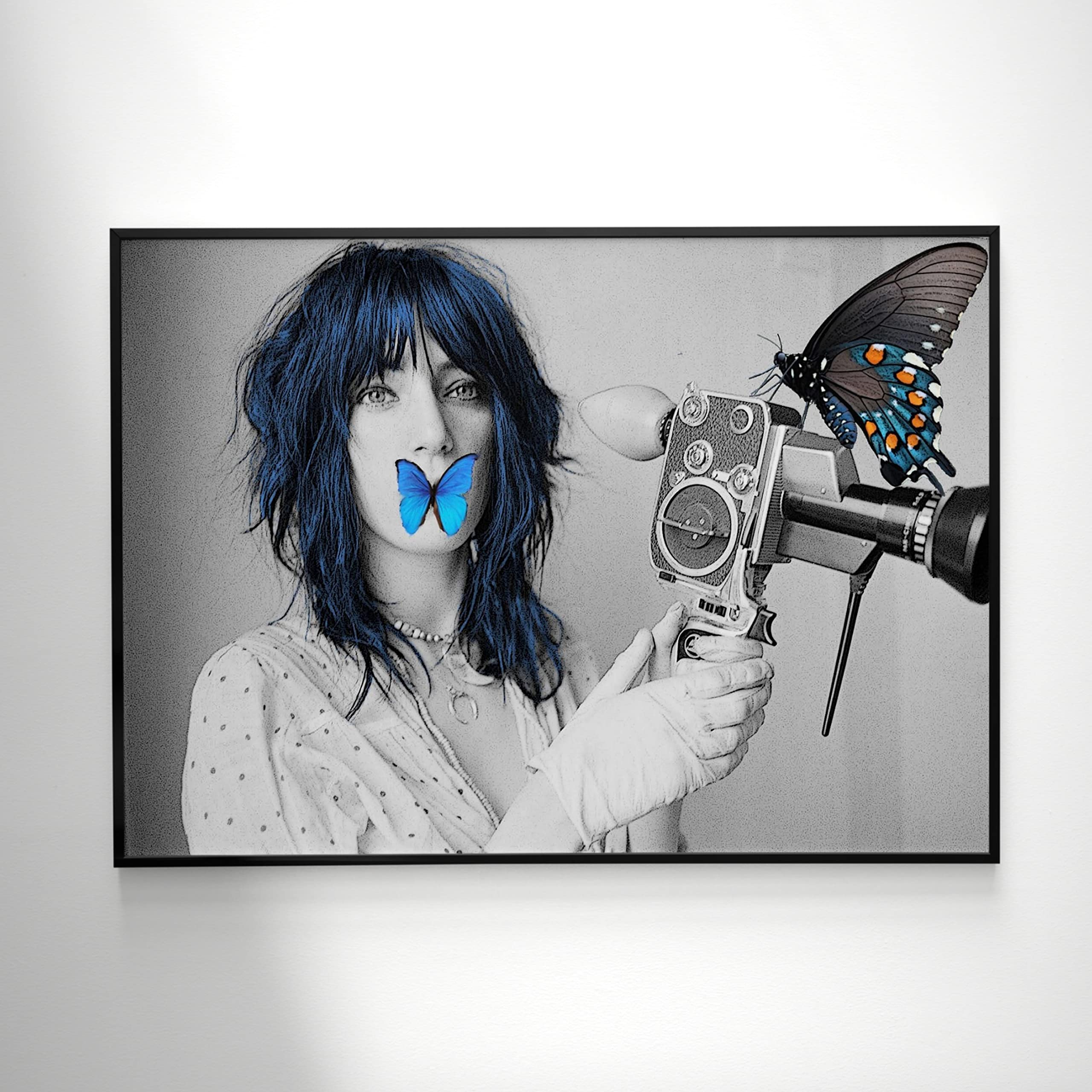 Patty Smith Vintage Music Poster - Classic Rock Wall Art for Bedroom, Living Room & Office Decor - Aesthetic Room Decorations for Fans & Music Lovers