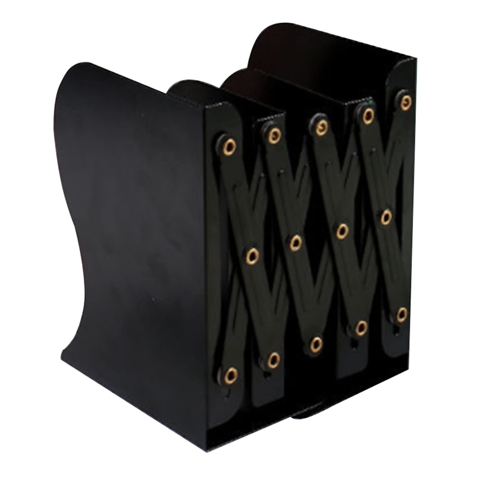 Heavy Duty Adjustable Metal Bookends - Retractable Book Stand for Desktop, Bookshelf & File Folders | Durable Book Holder for Office, Home & Library Organization