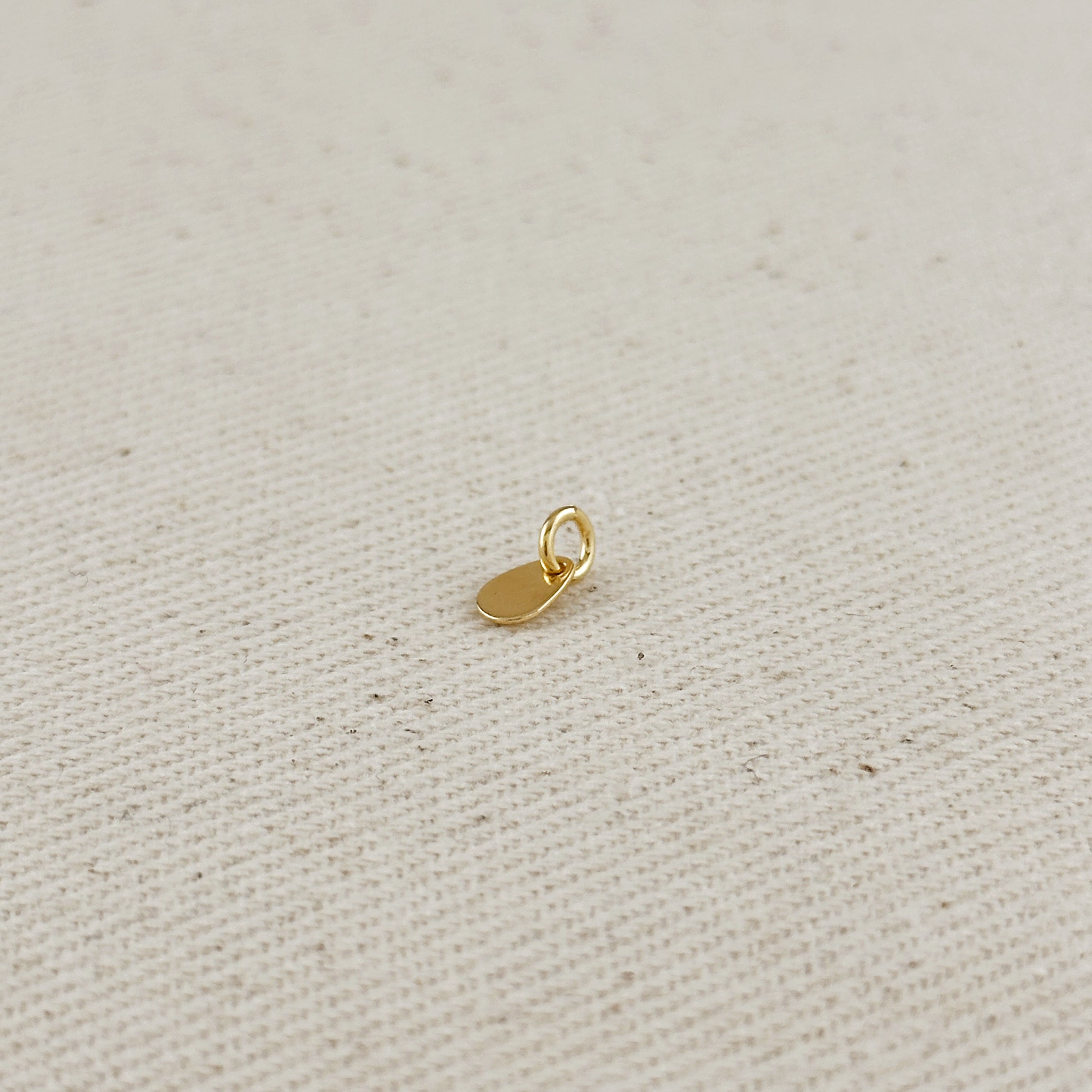 18K Gold Filled Blank Tag Findings - Jewelry Making Supplies for DIY Necklaces, Bracelets & Keychains - Perfect for Crafters and Jewelry Designers