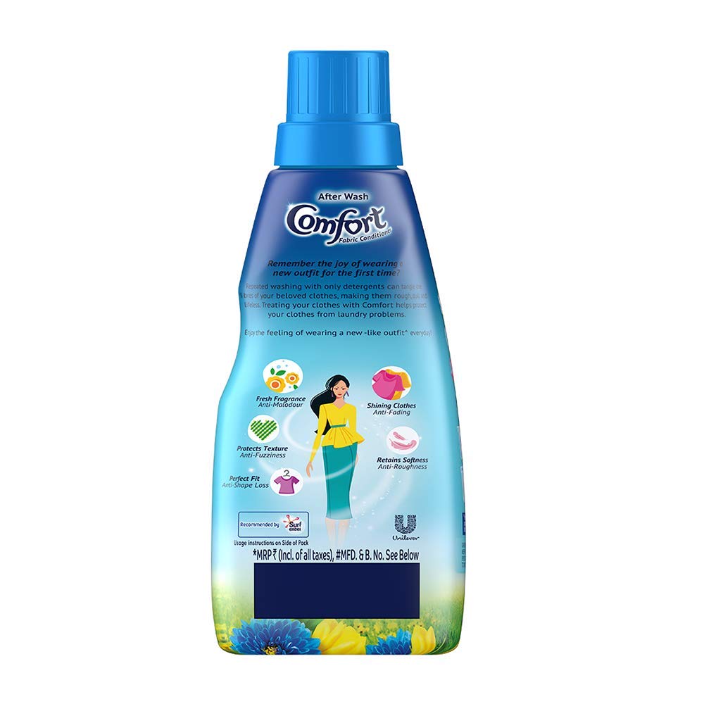 Morning Fresh Fabric Conditioner & Softener - 430ml for Ultra Softness, Shine & Long-Lasting Freshness | Ideal for Laundry, Bedding & Towels | Gentle on All Fabrics