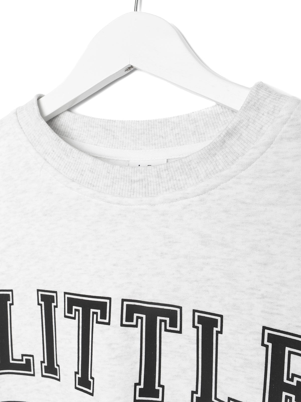 Men's LB Collegiate Crewneck Sweatshirt - Soft Cotton Pullover for Casual Wear, Gym & Lounge - Grey