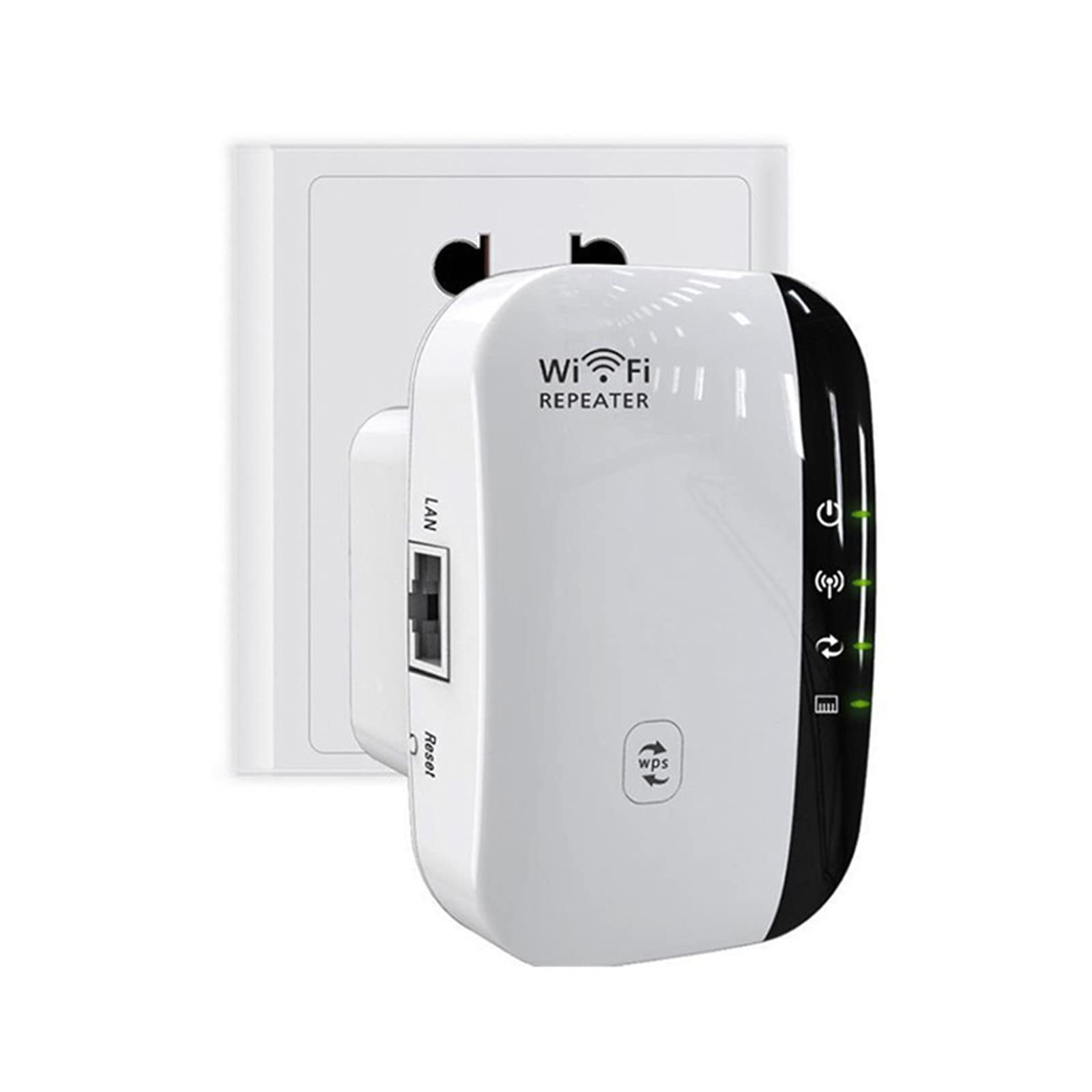 2024 Newest WiFi Extender - Wireless Signal Booster & Internet Repeater with Ethernet Port | Long Range Amplifier & Access Point for Home Office, Gaming & Streaming