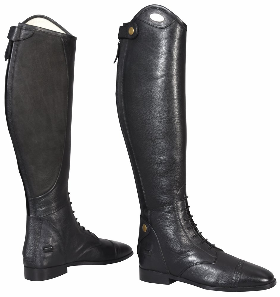 TuffRider Ladies Regal X-Tall Field Boots - Black Size 11 Slim Fit - Equestrian Riding Boots for Women, Horseback Riding & Outdoor Activities